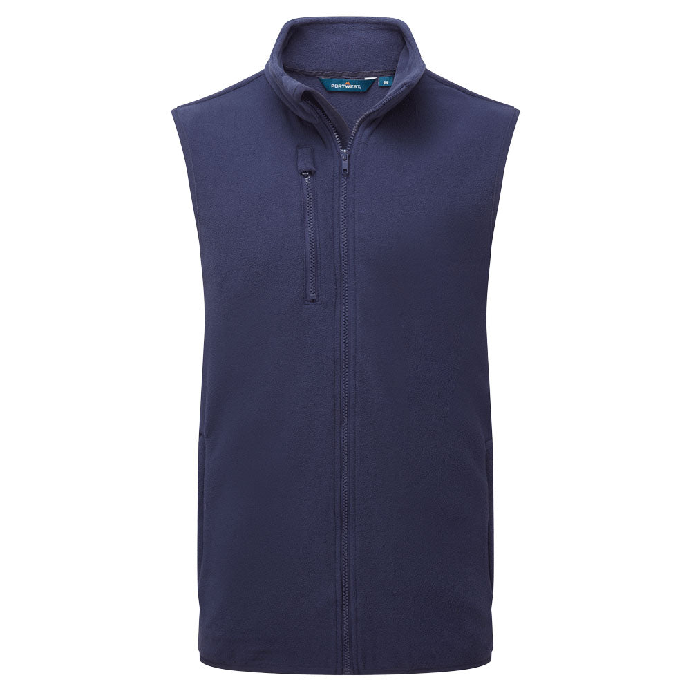 F417 - Fleece Gilet - Portwest - Marineblauw