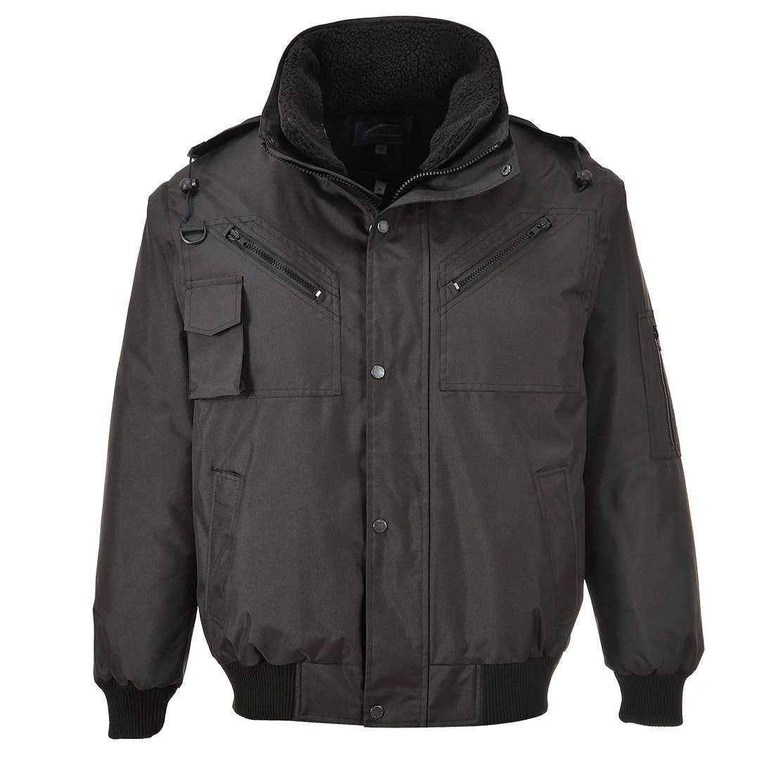 F465 - 4-in-1 bomber jack - Portwest - Zwart