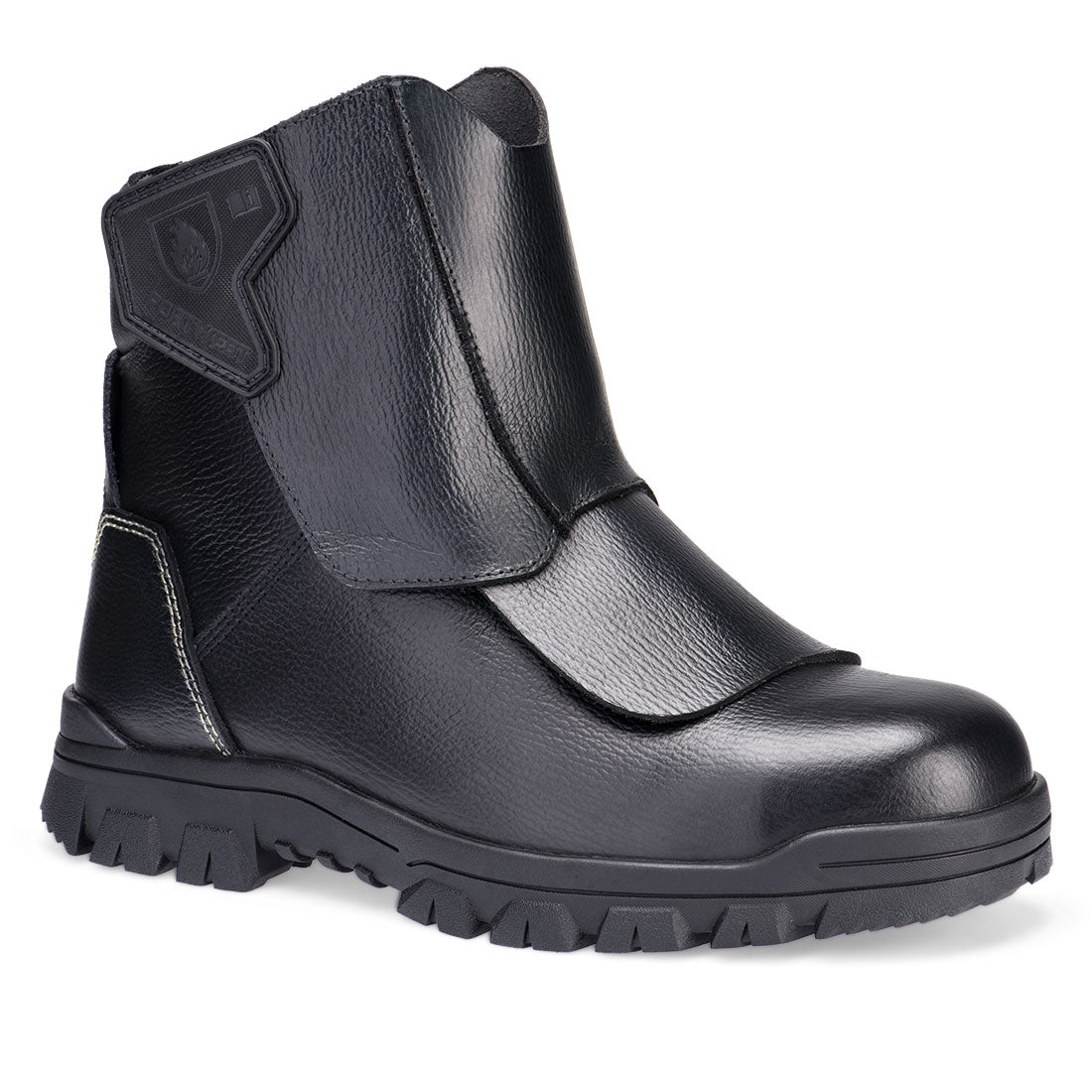 FC48 - Composietleer Gieterijlaars SB PL CI HI HRO FO LG SR EH WG Fe Al - Portwest - Zwart
