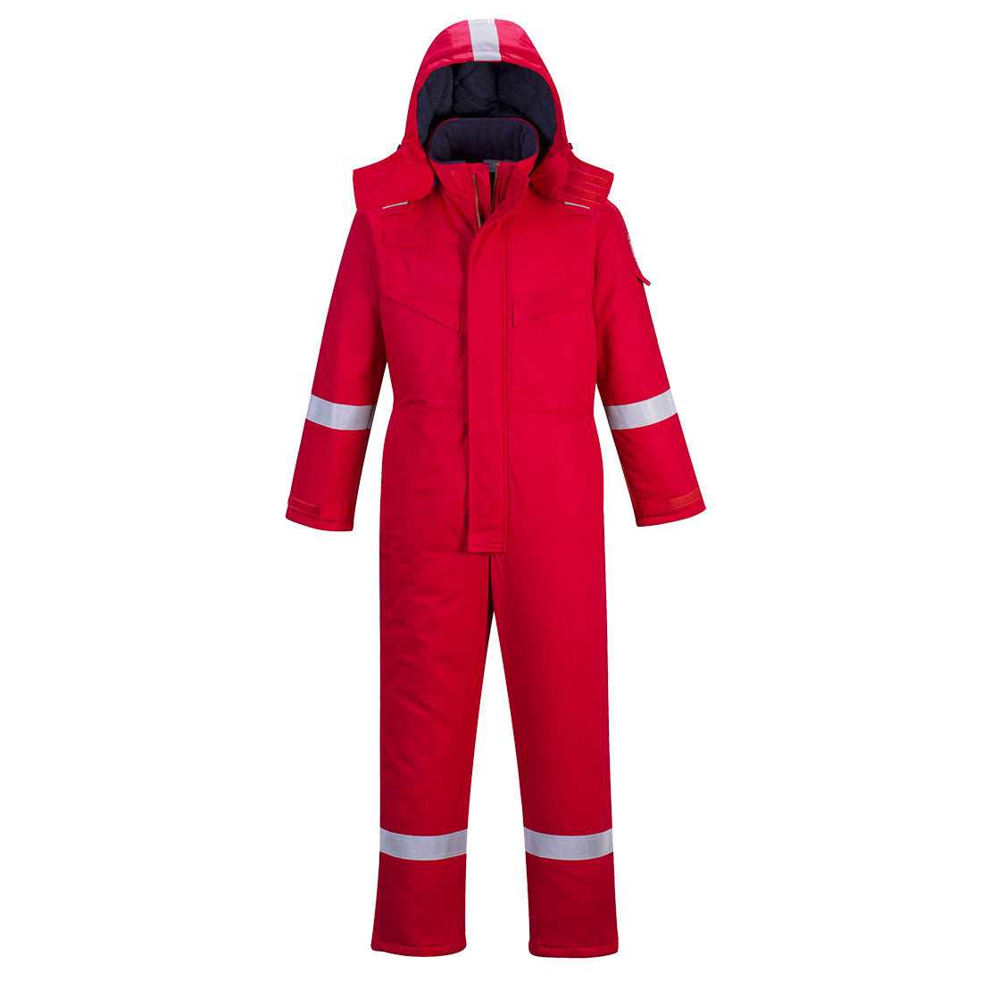 FR53 - Vlamvertragende Antistatische Winteroverall - Portwest - Rood