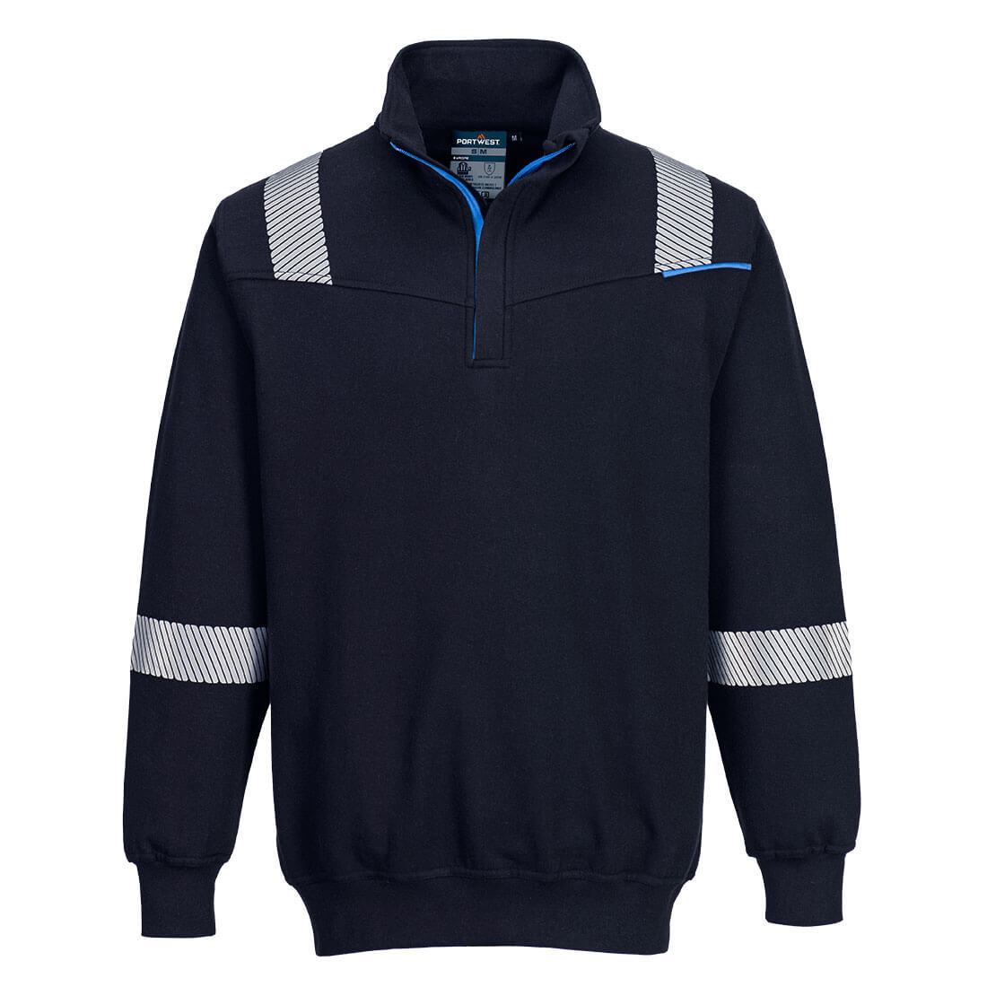 FR710 - WX3 Vlamwerend Sweatshirt - Portwest - Marineblauw