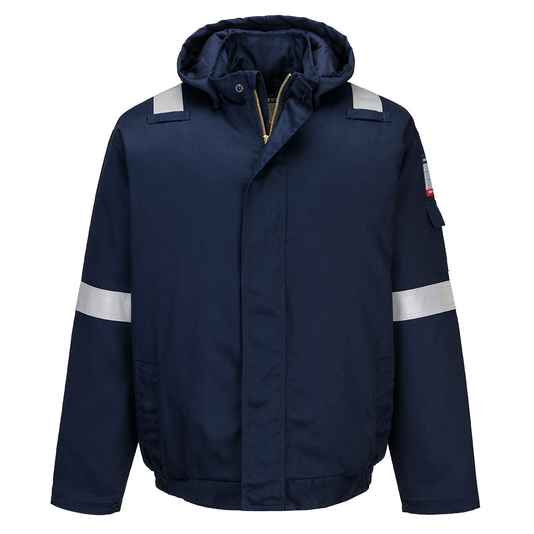 FR731 - Bizflame Work+ FR geïsoleerd bomberjack - Portwest - Marineblauw