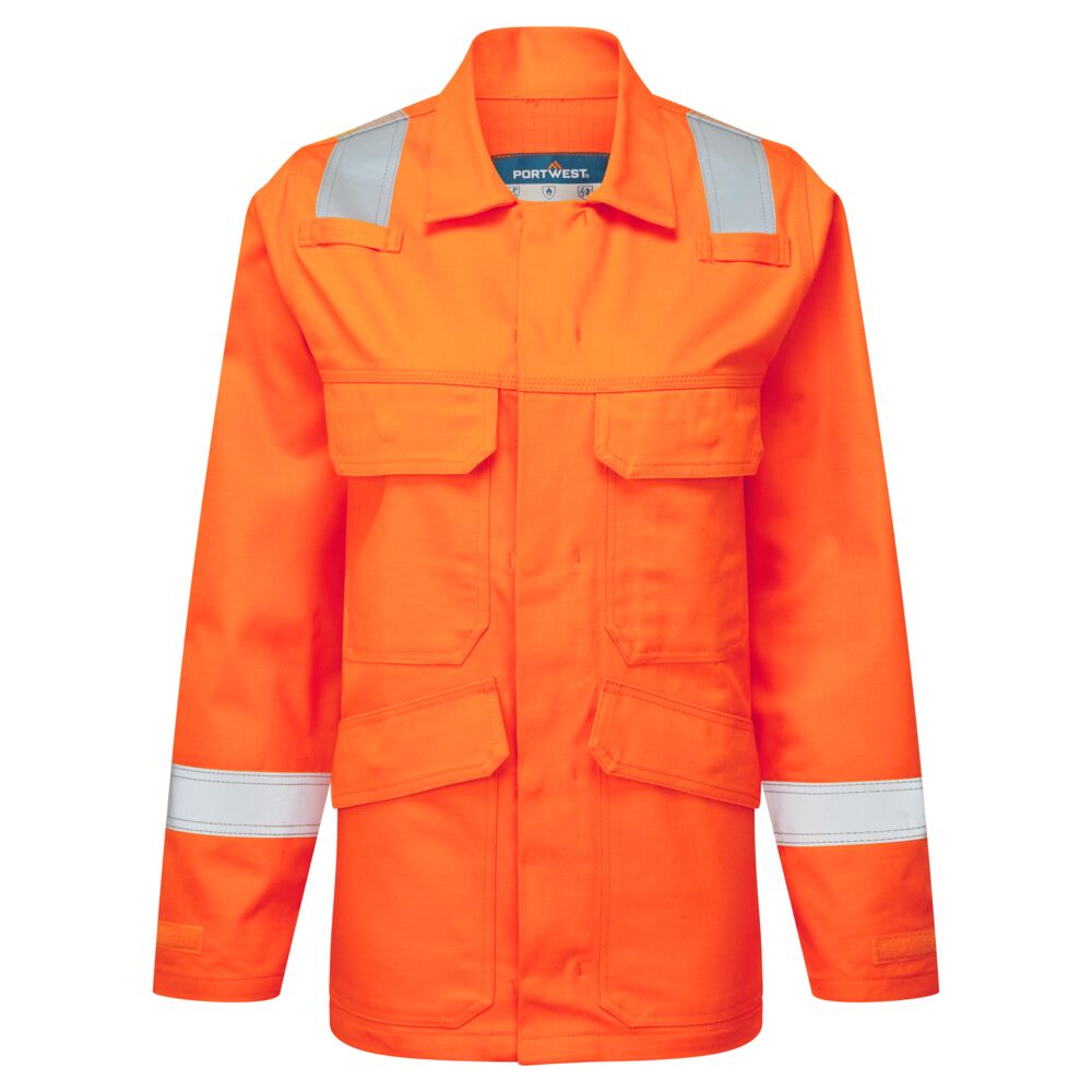 FR740 - Bizflame Work  FR Dames Jack - Portwest - Oranje