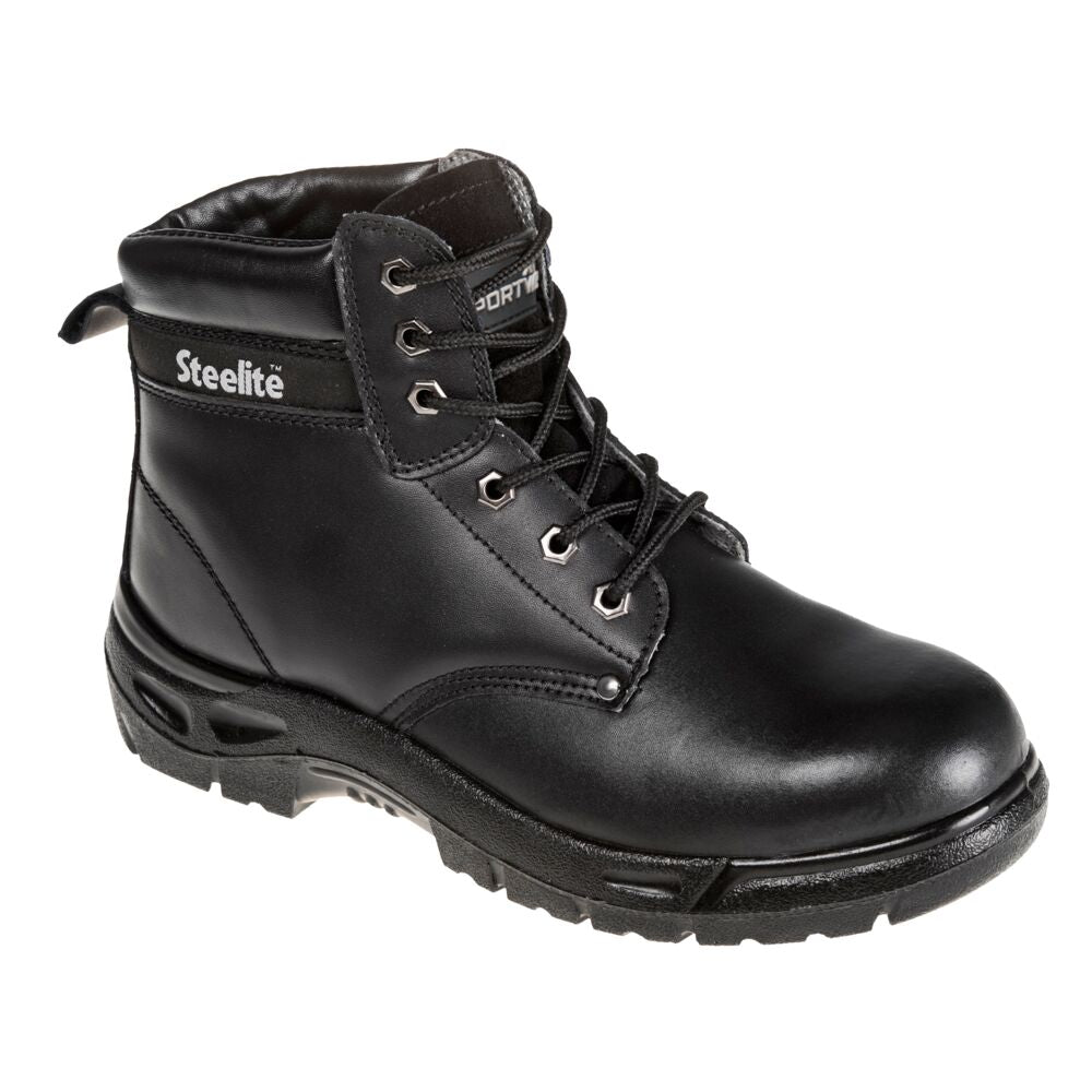 FW03 - Steelite schoen hoog S3 - Portwest - Zwart