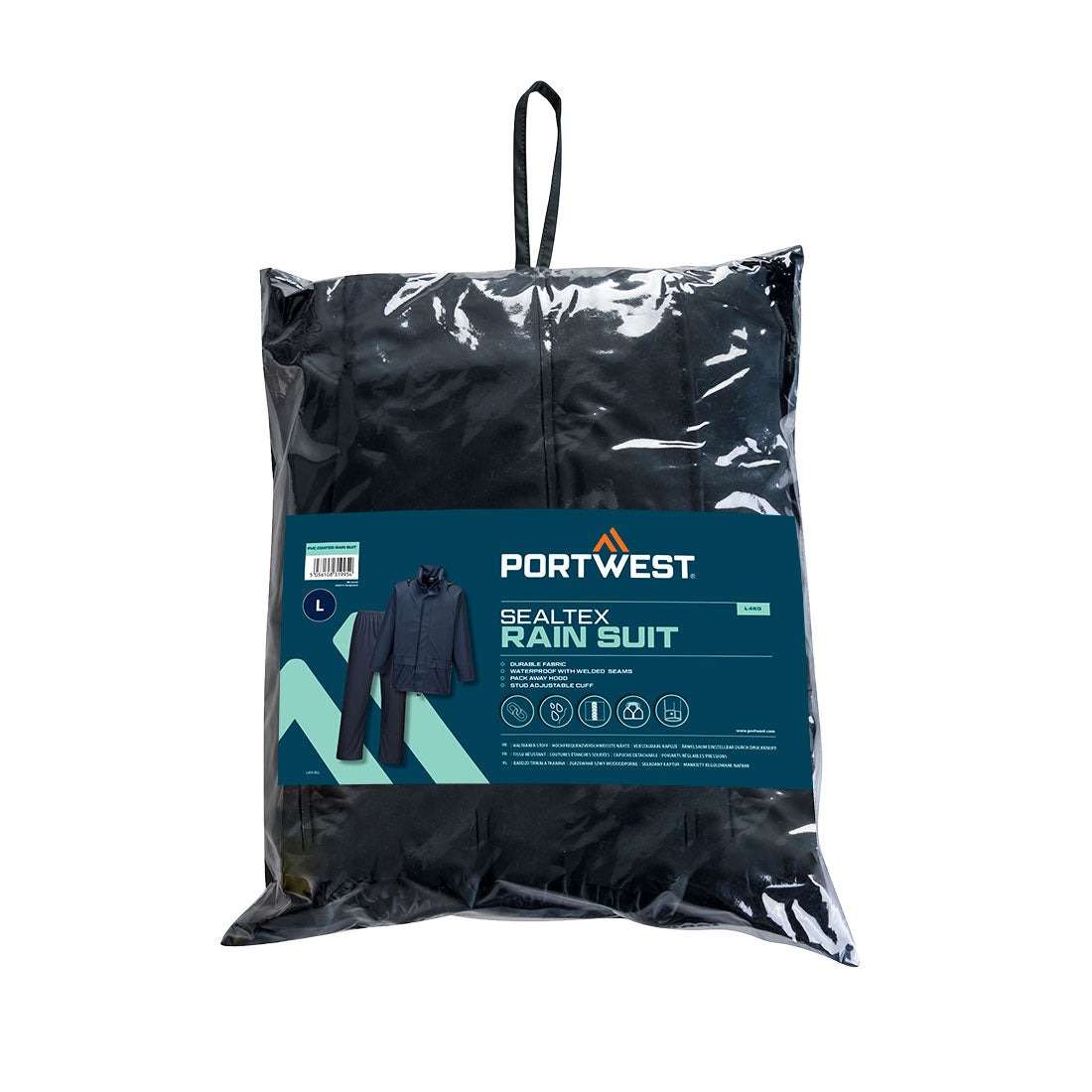 L450 - Sealtex Essential Regenpak (2-delig pak) - Portwest - Marineblauw