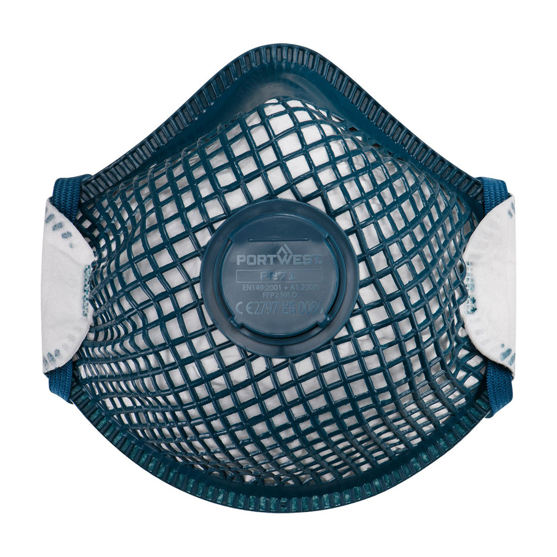 P271 - ERGONET FFP2 Masker met ventiel - Portwest - Wit