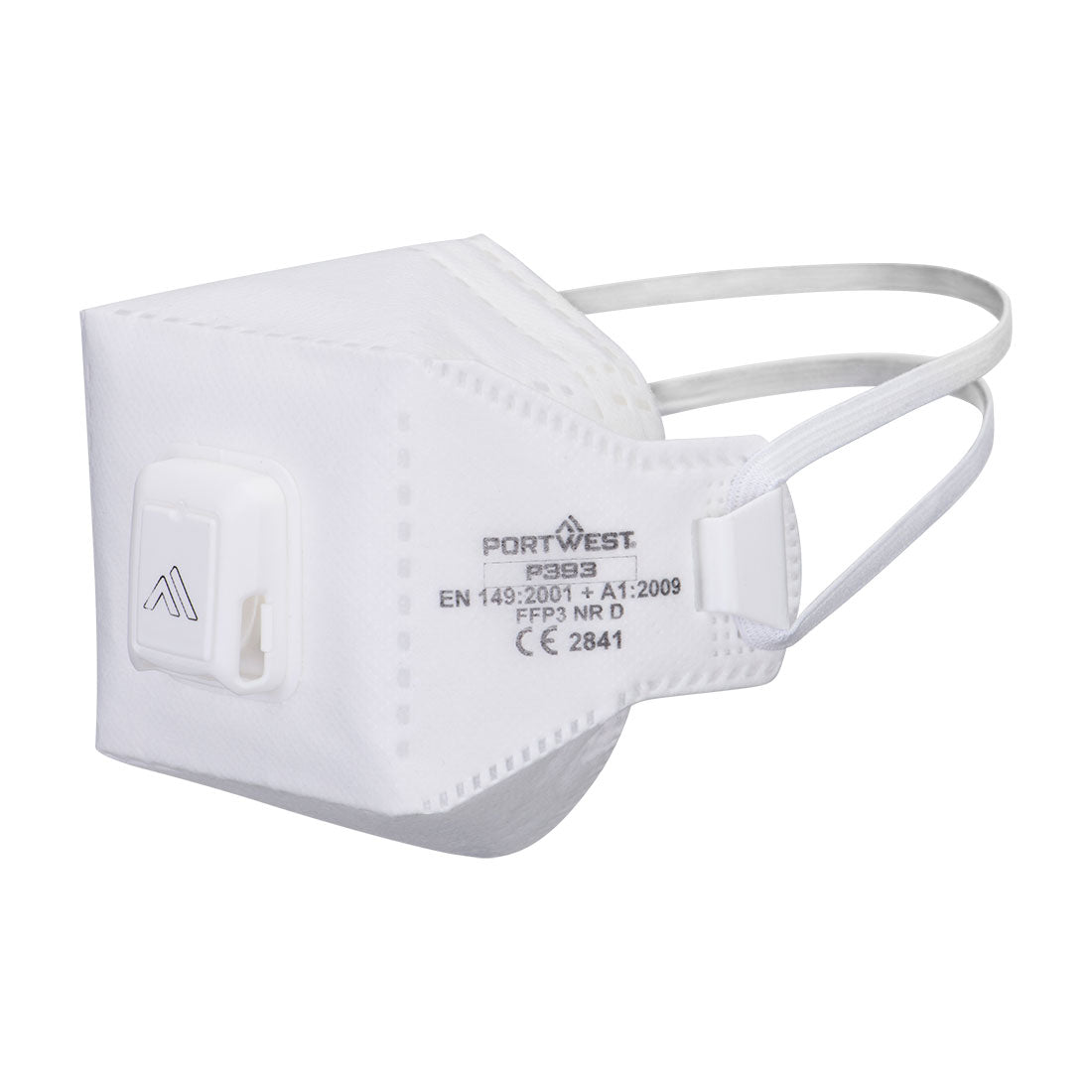 P393 - EAGLE PRO FFP3 Dolomite Gevouwen Masker (pk 10) - Portwest - Wit