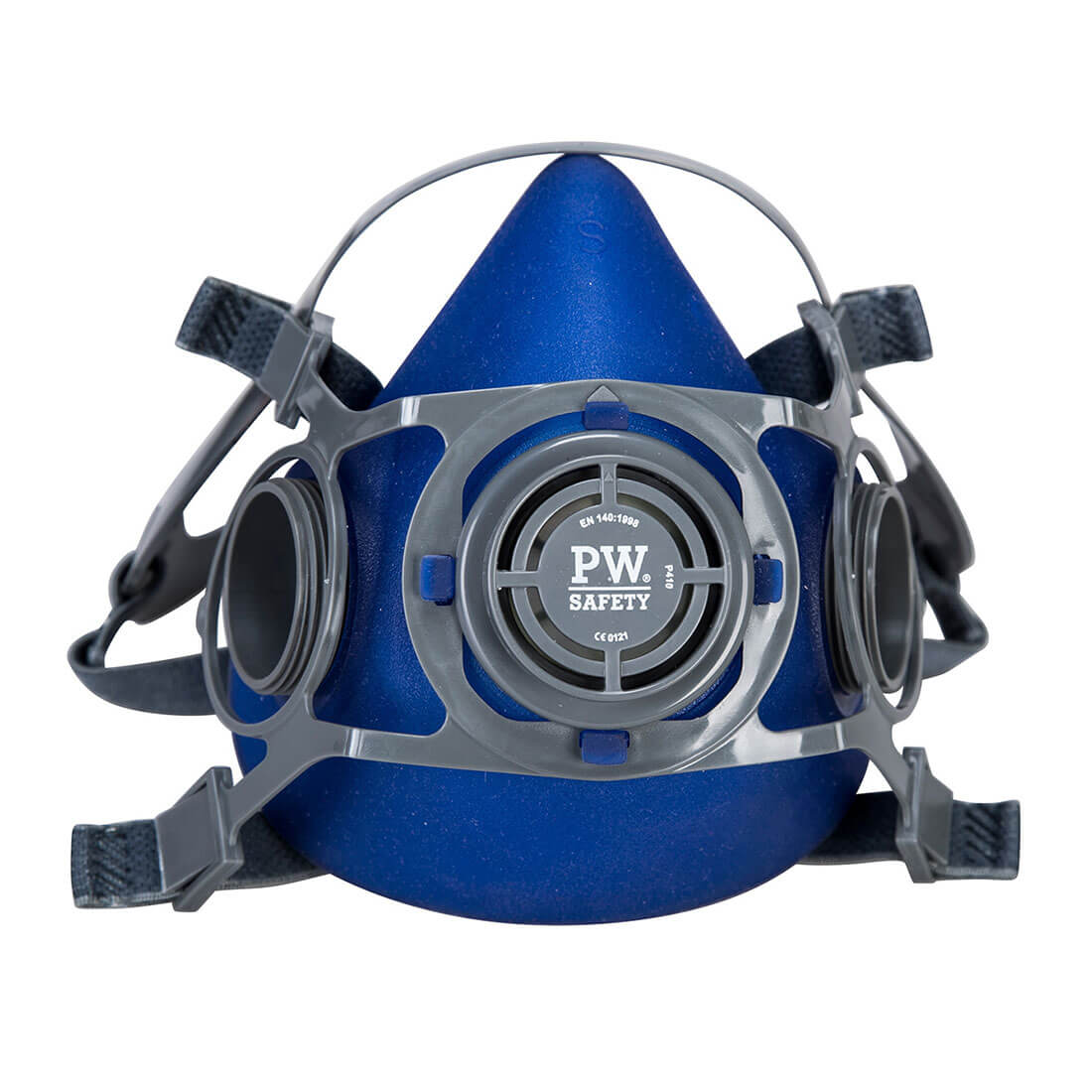 P410 - Auckland Halfgelaat Masker - Portwest - Blauw