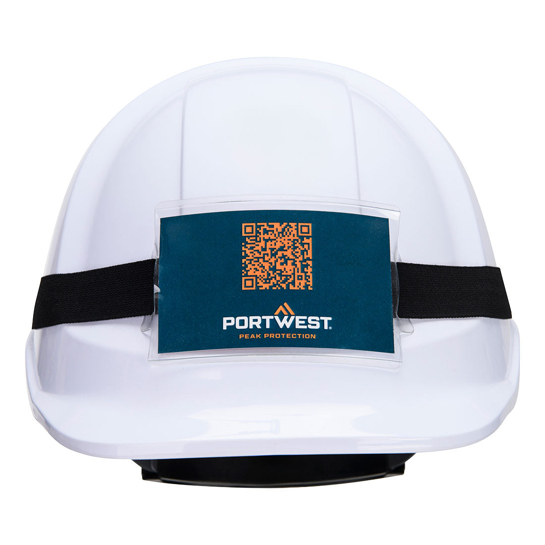 PA40 - Universele Helm Badge Houder - Portwest - Zwart