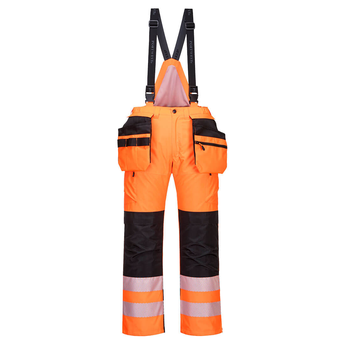 PW351 - PW3 Hi-Vis winterbroek - Portwest - Oranje/Zwart