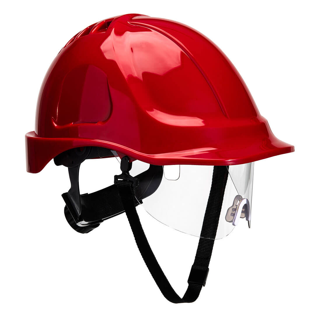 PW55 - Endurance Vizier Helm - Portwest - Rood