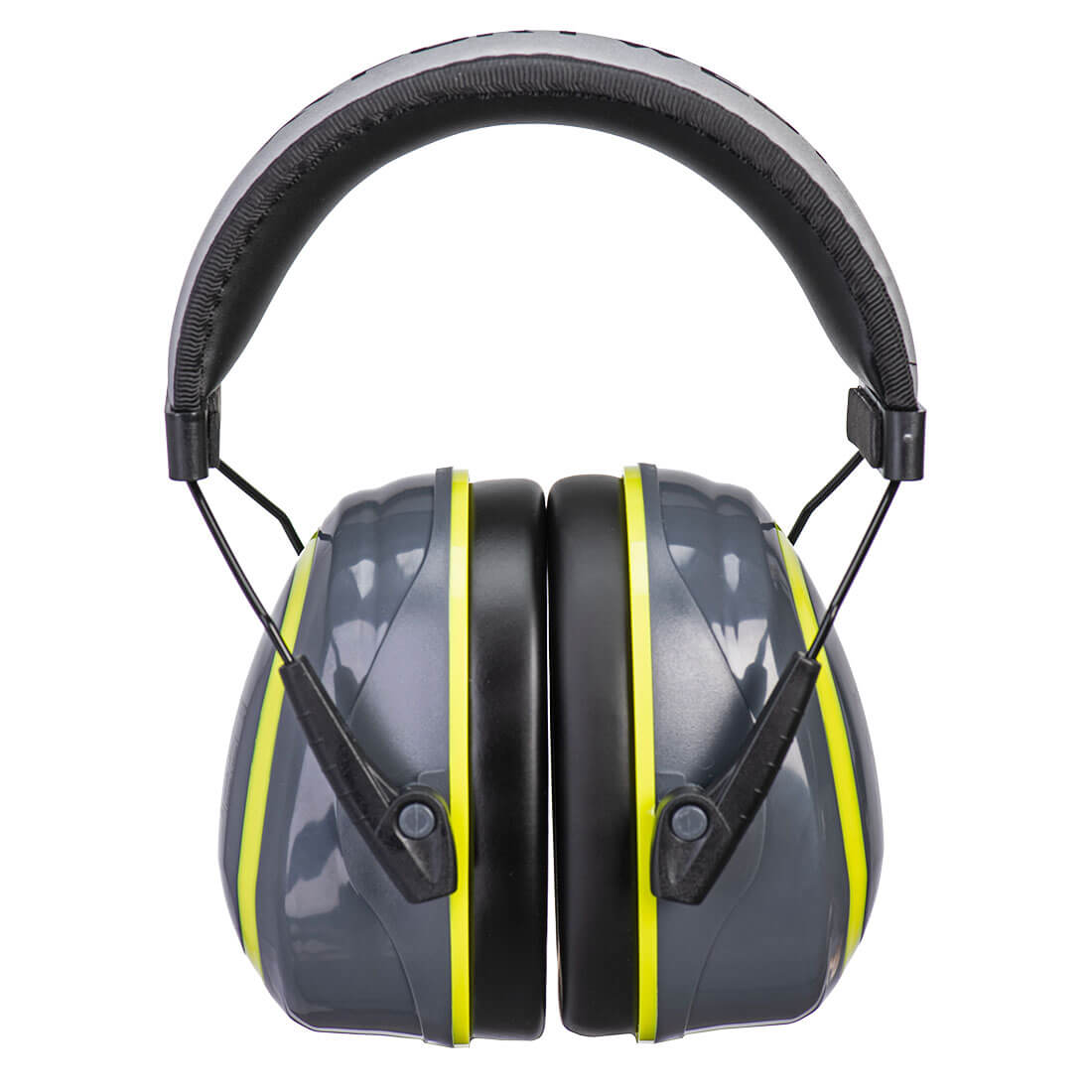 PW73 - HV Extreme Ear Defenders Medium - Portwest - Grijs/Geel