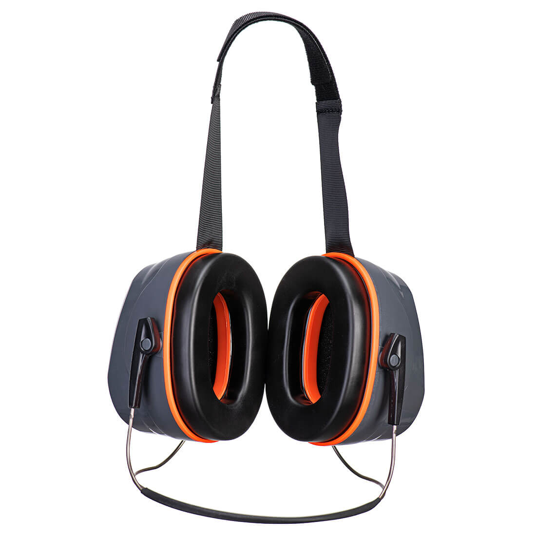 PW78 - HV Extreme Ear Defenders Neckband - Portwest - Grijs/Oranje