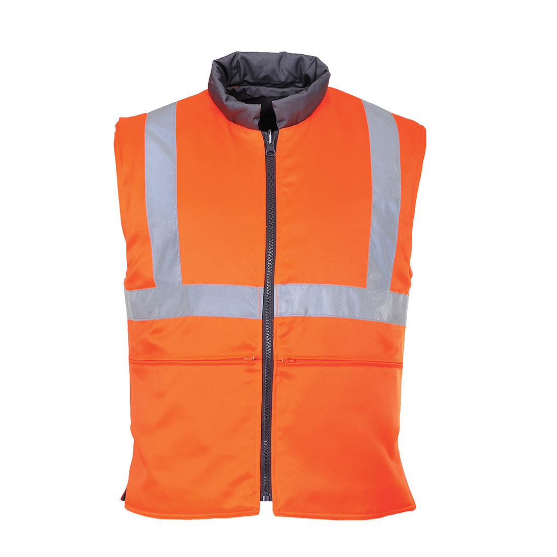 RT44 - Hi-Vis Omkeerbare Bodywarmer - Portwest - Oranje