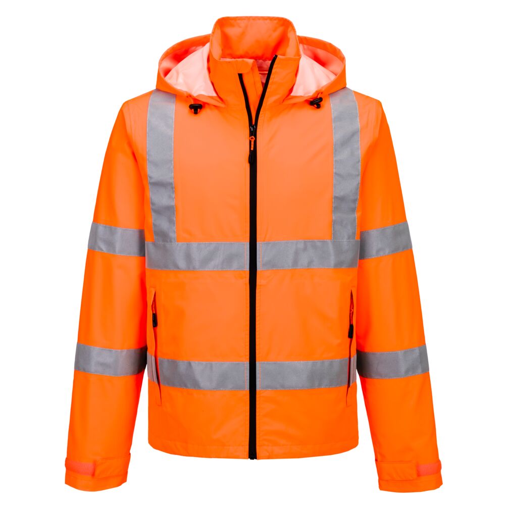 S164 - Hi-Vis Lichtgewicht Opvouwbaar Jack - Portwest - Oranje