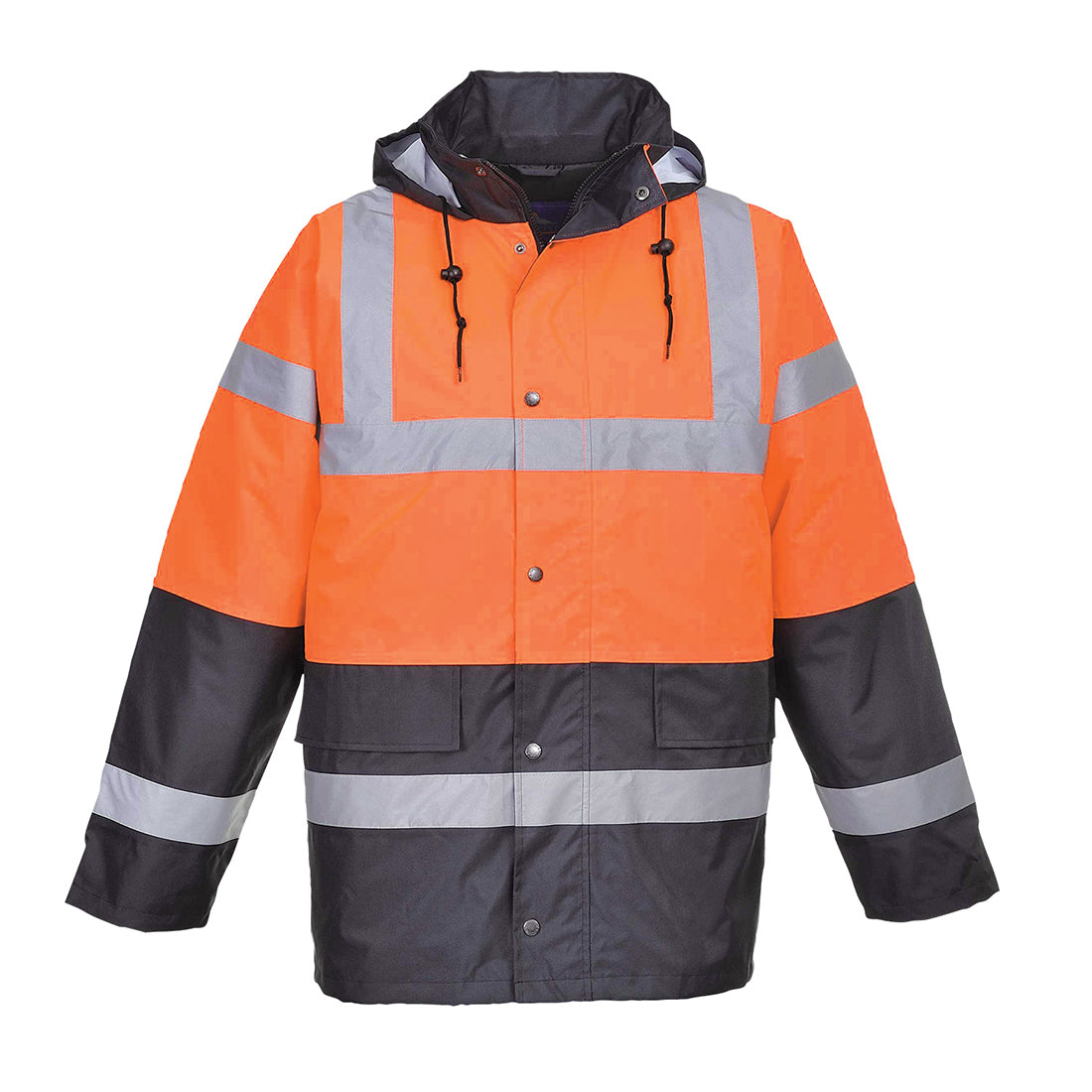 S467 - Hi-Vis Tweekleuren Parka - Portwest - Oranje