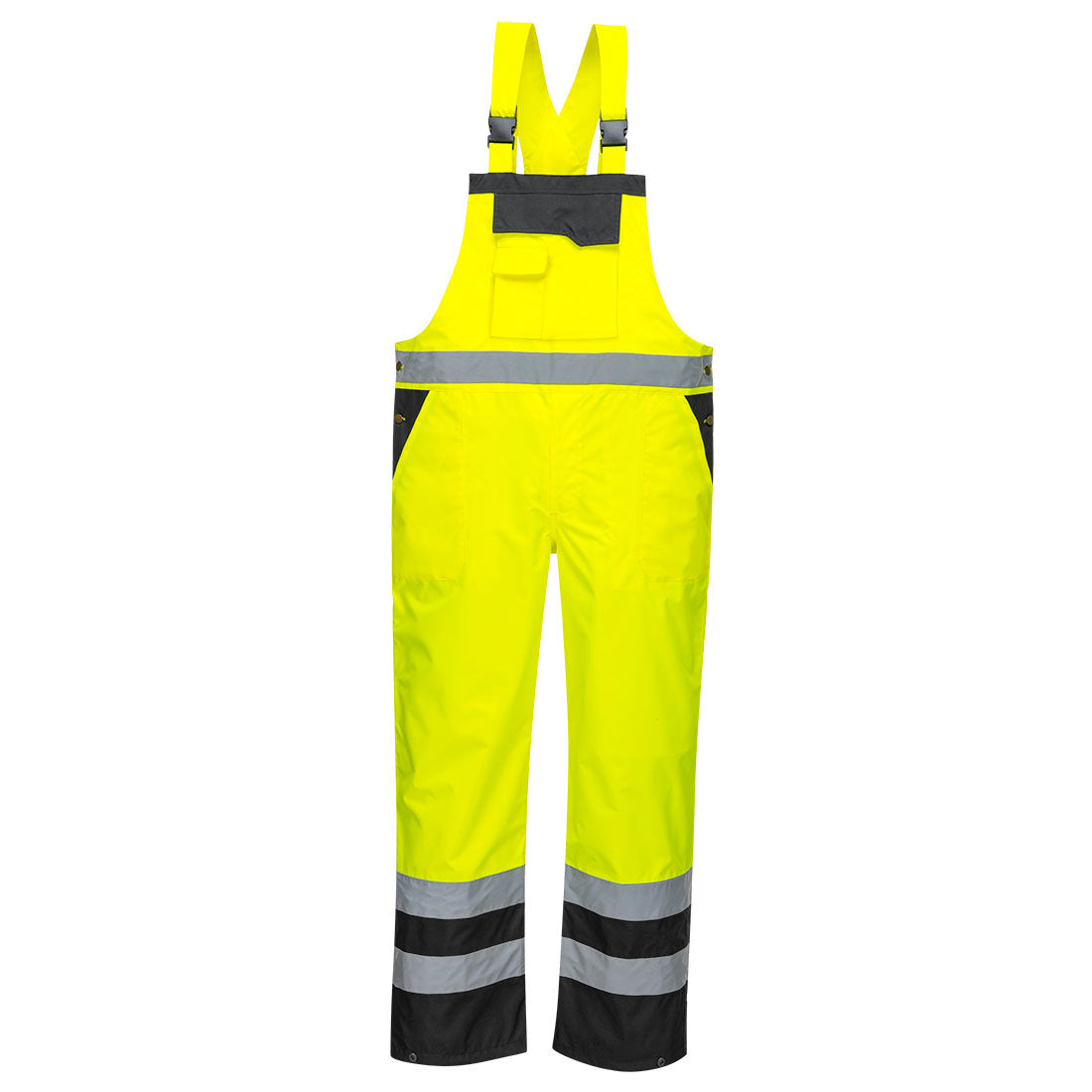 S488 - Twee Kleuren Amerikaanse Overall - Ongevoerd - Portwest - Geel/Zwart
