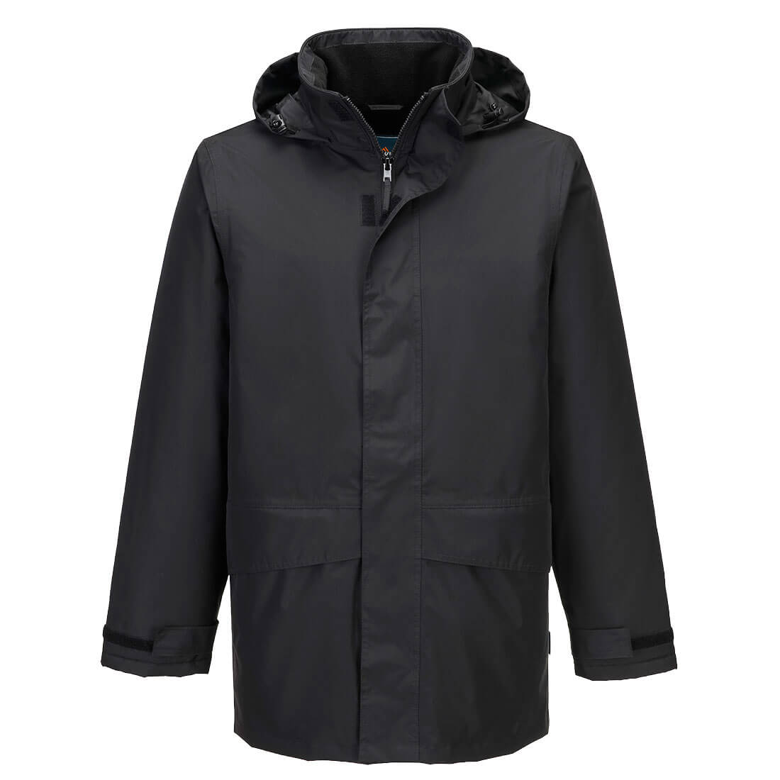 S523 - Oban Fleece Gevoerd Jack - Portwest - Zwart