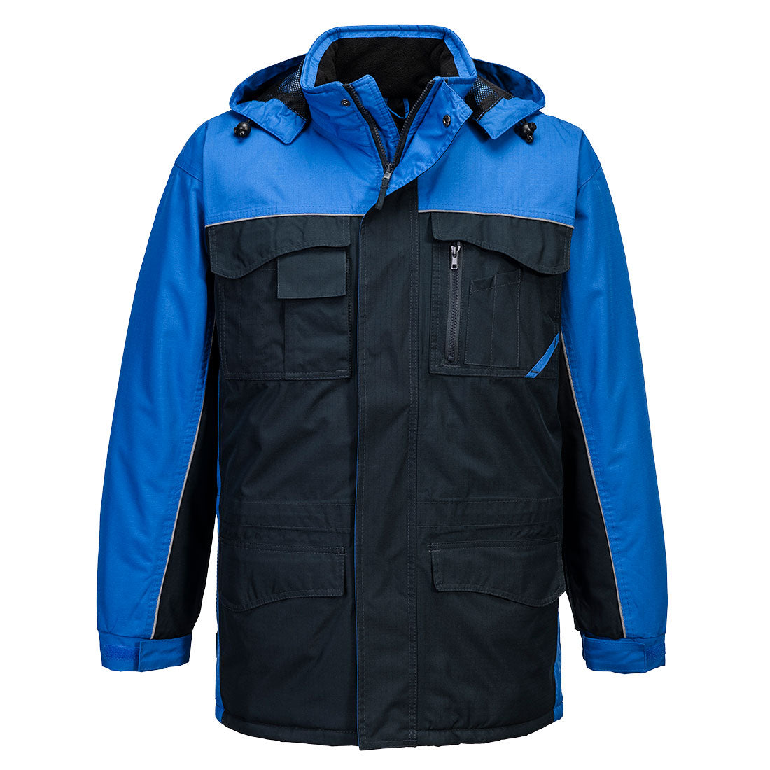 S562 - RS  Parka - Portwest - Marineblauw/Royalblauw