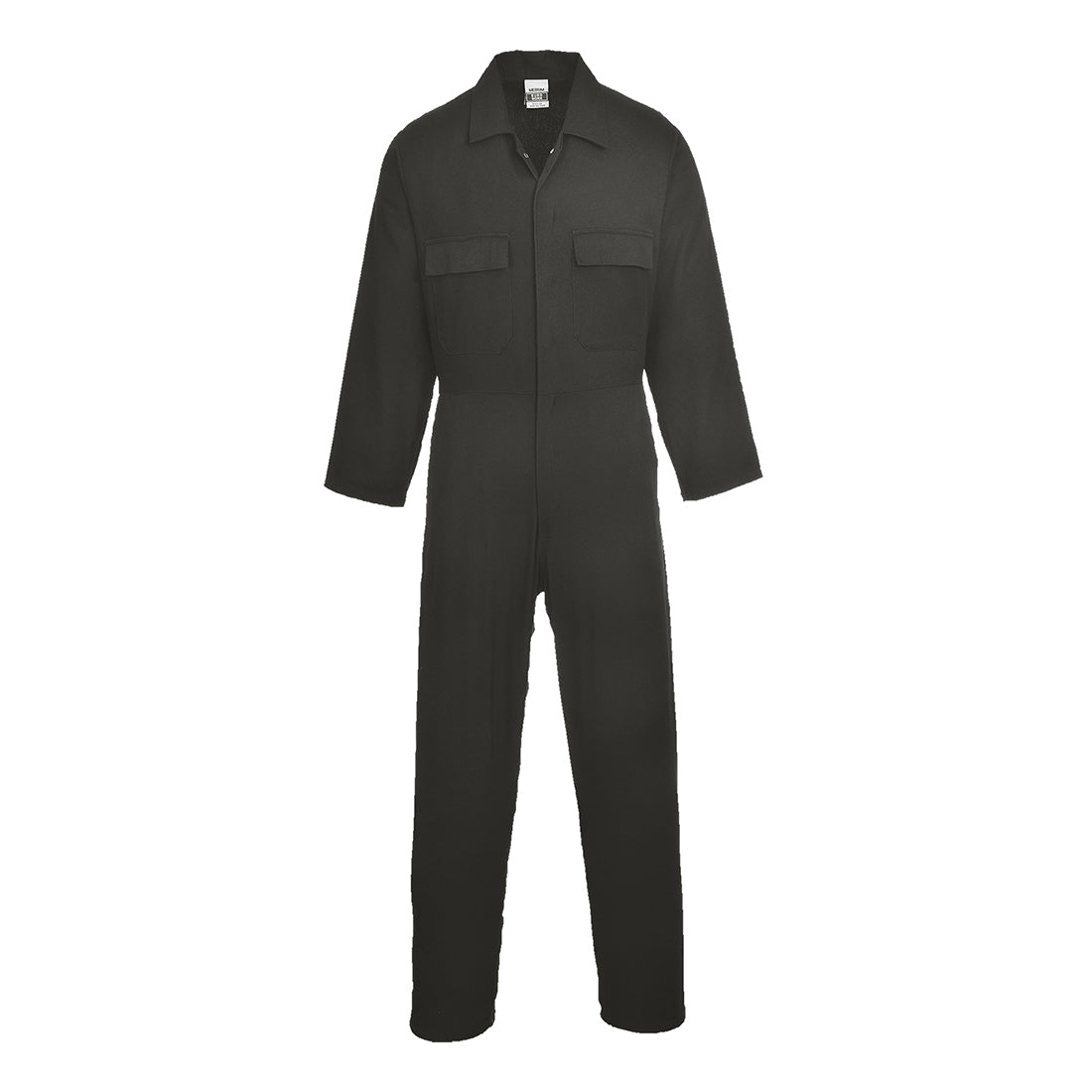 S998 - Euro Work Katoenen Overall - Portwest - Zwart