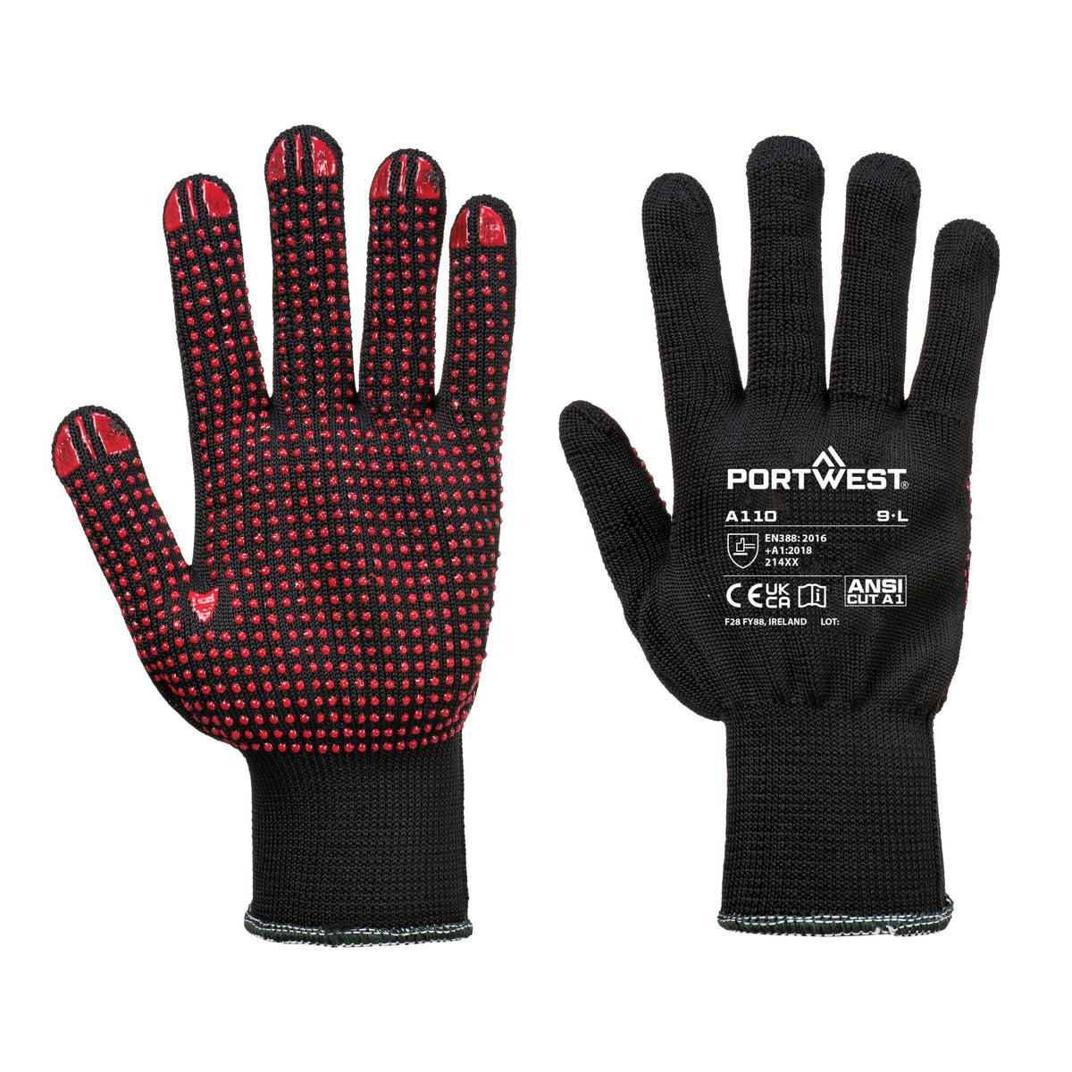 A110 - Polka dot Handschoen - Portwest