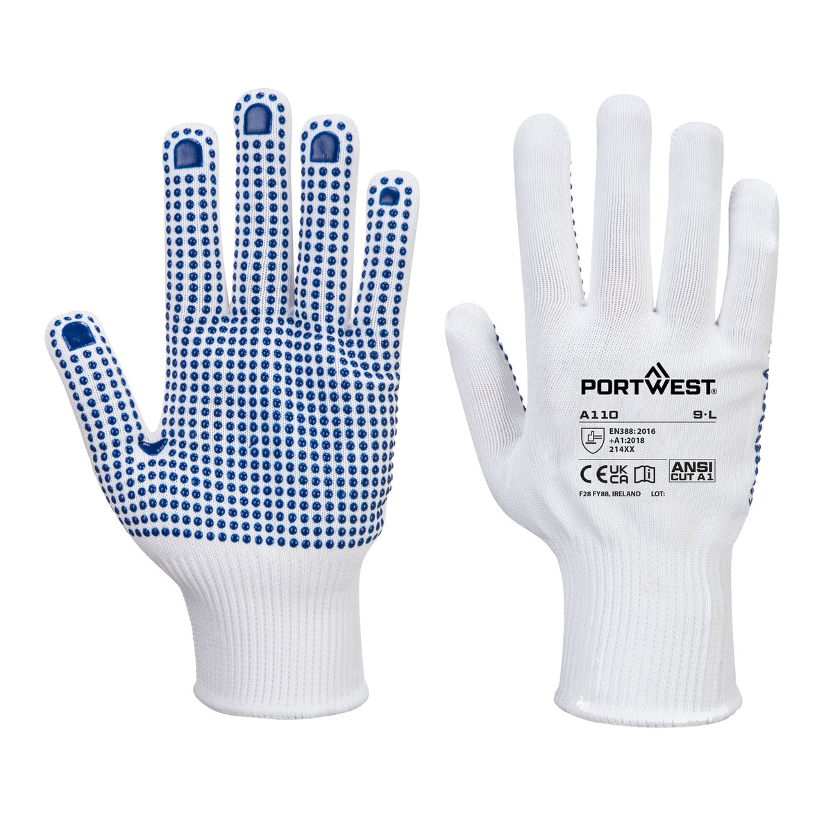 A110 - Polka dot Handschoen - Portwest