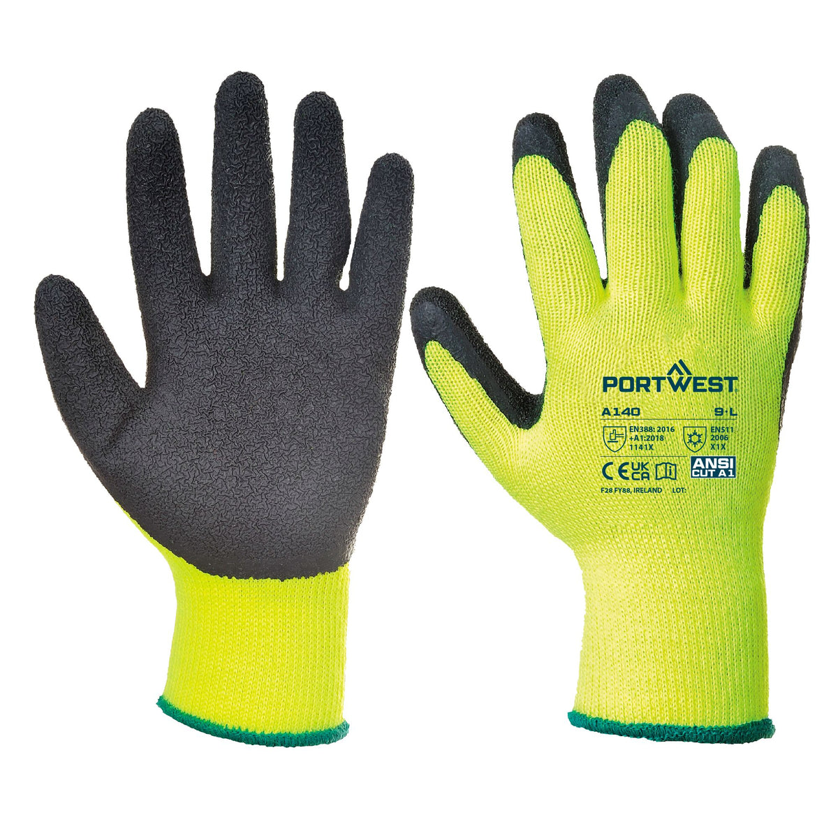 A140 - Thermische Handschoen met Grip - Portwest