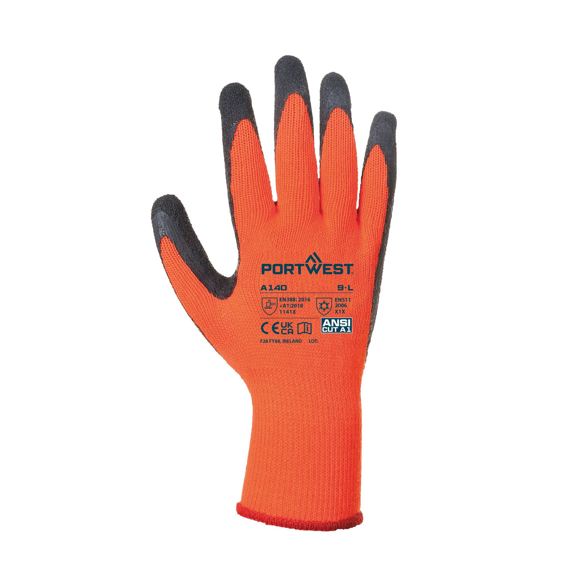 A140 - Thermische Handschoen met Grip - Portwest