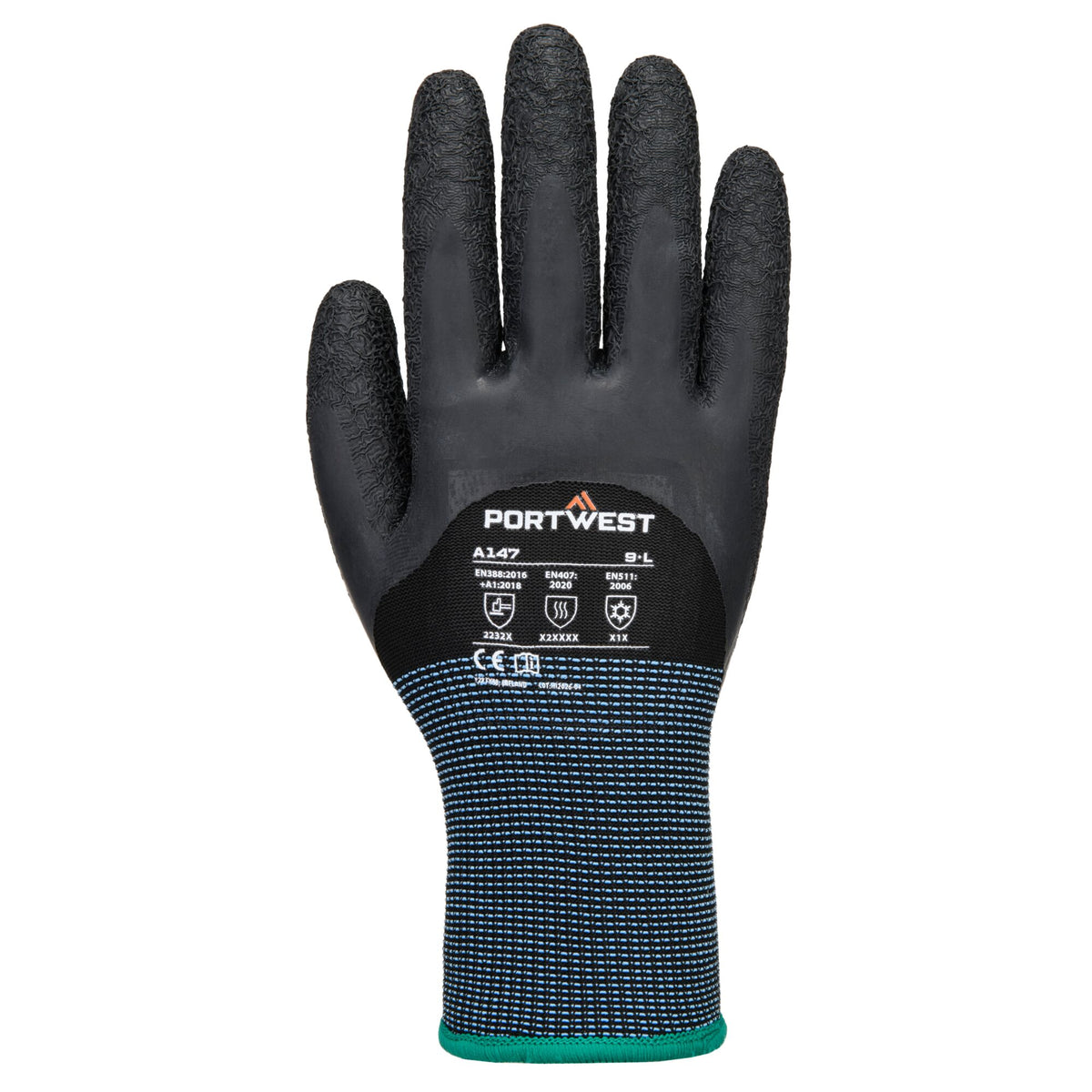 Winter 13 Latex 3/4 Gedompelde Handschoen - Portwest A147