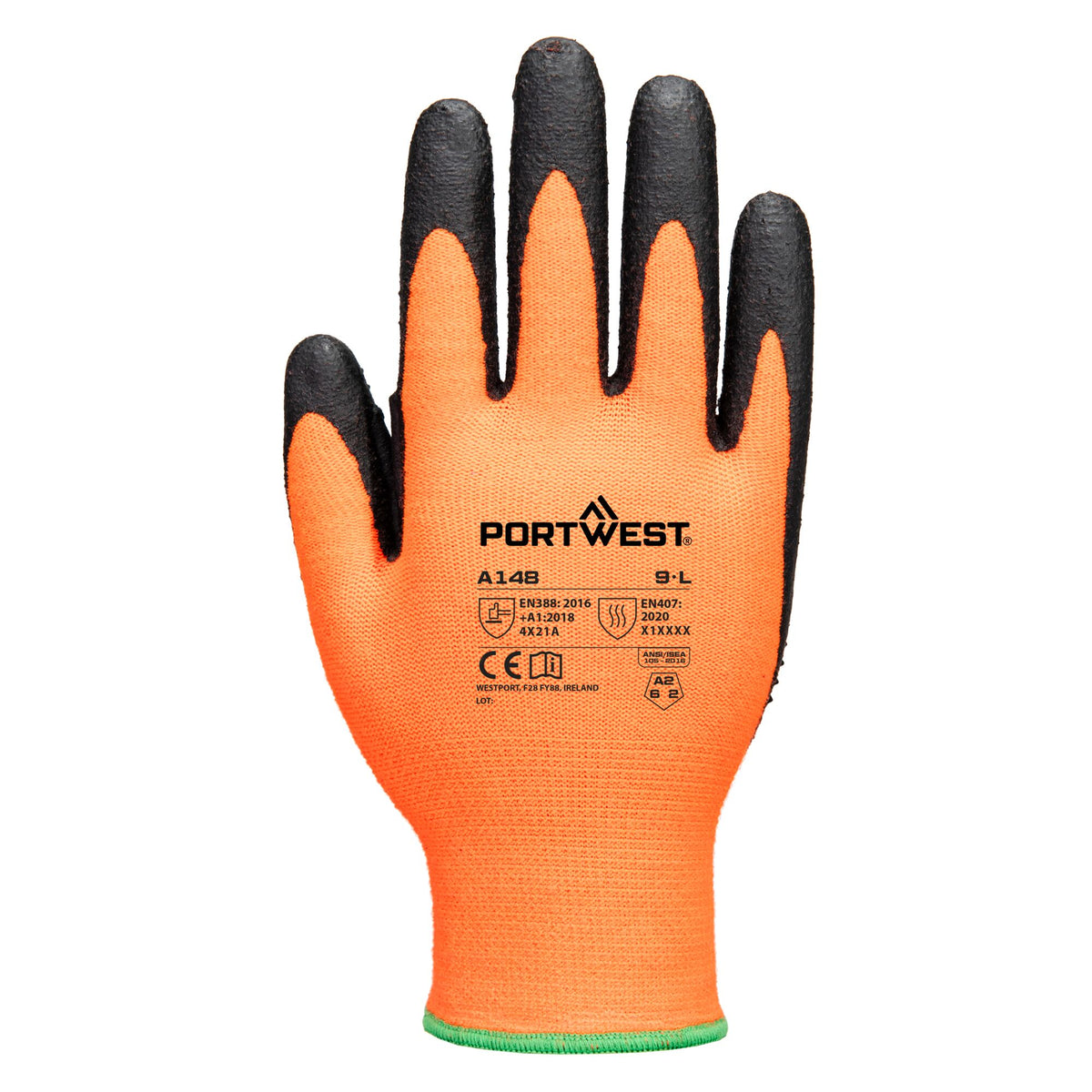 A148 - Grip 13 Nitril Handschoen met Dots - Portwest