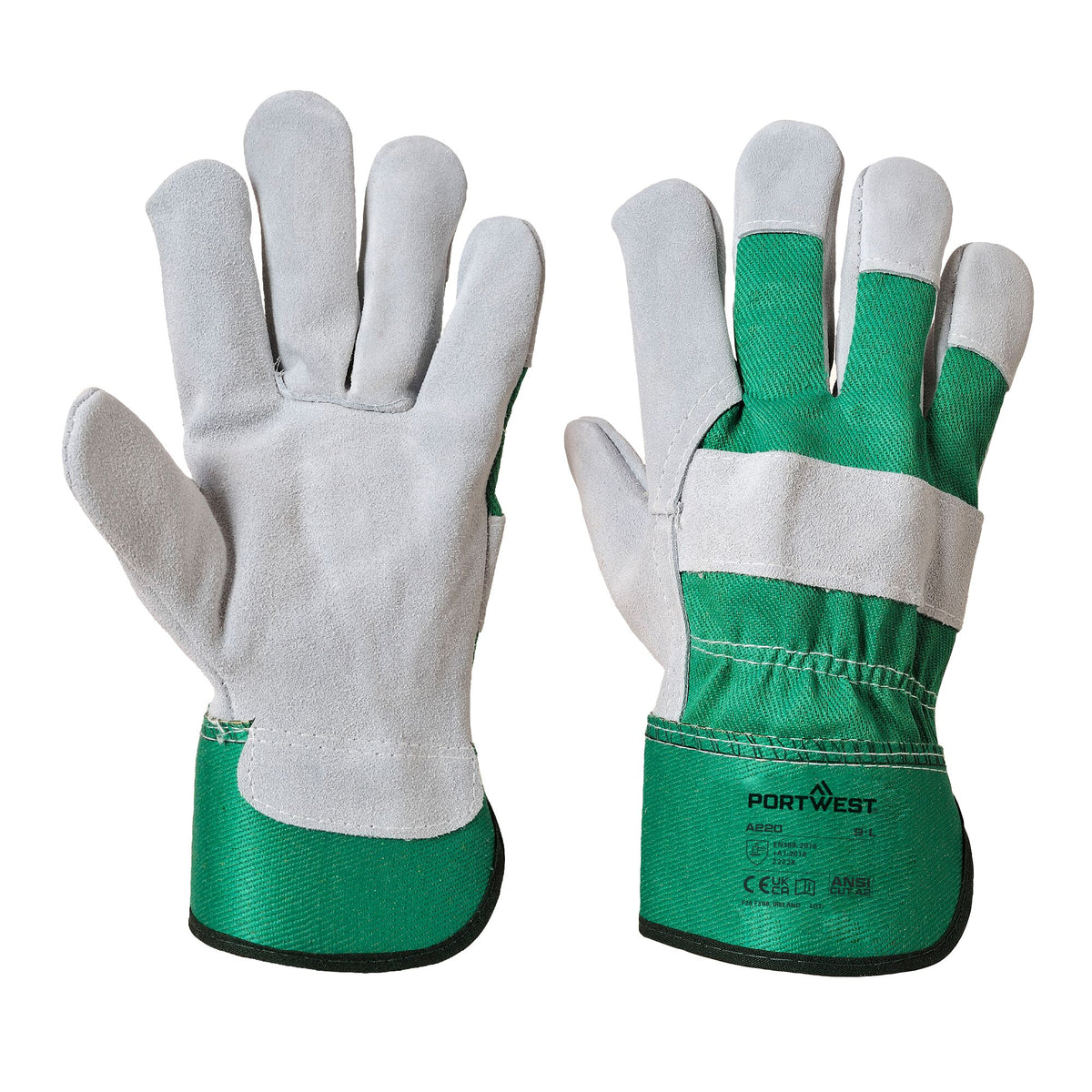 A220 - Premium Chrome Rigger Handschoen - Portwest