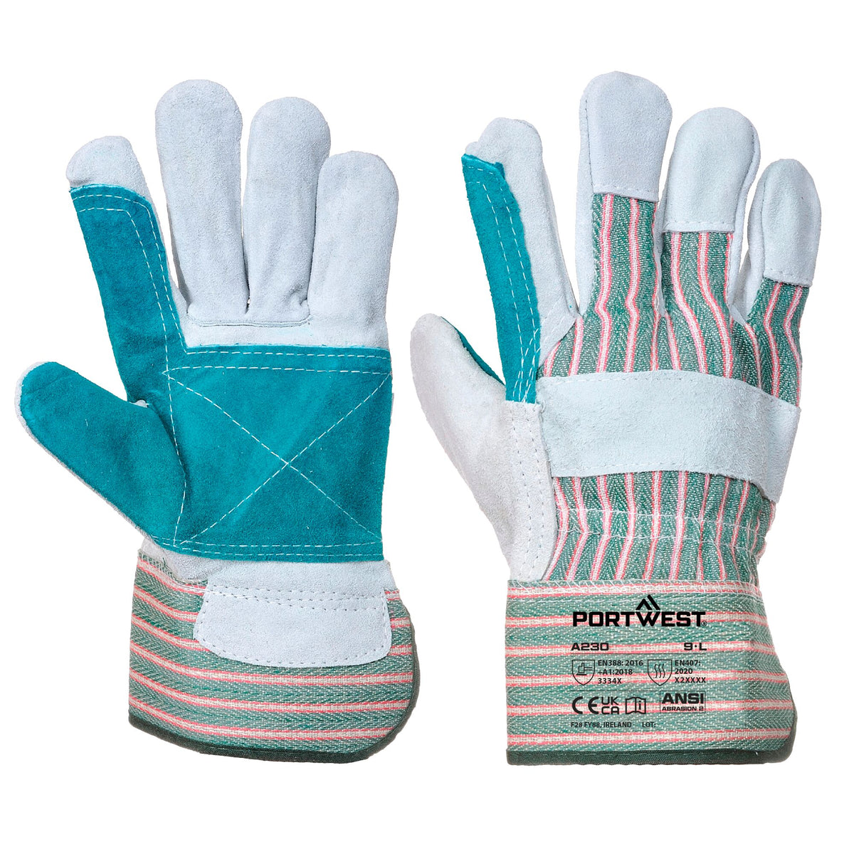 A230 - Dubbele Palm Rigger Handschoen - Portwest