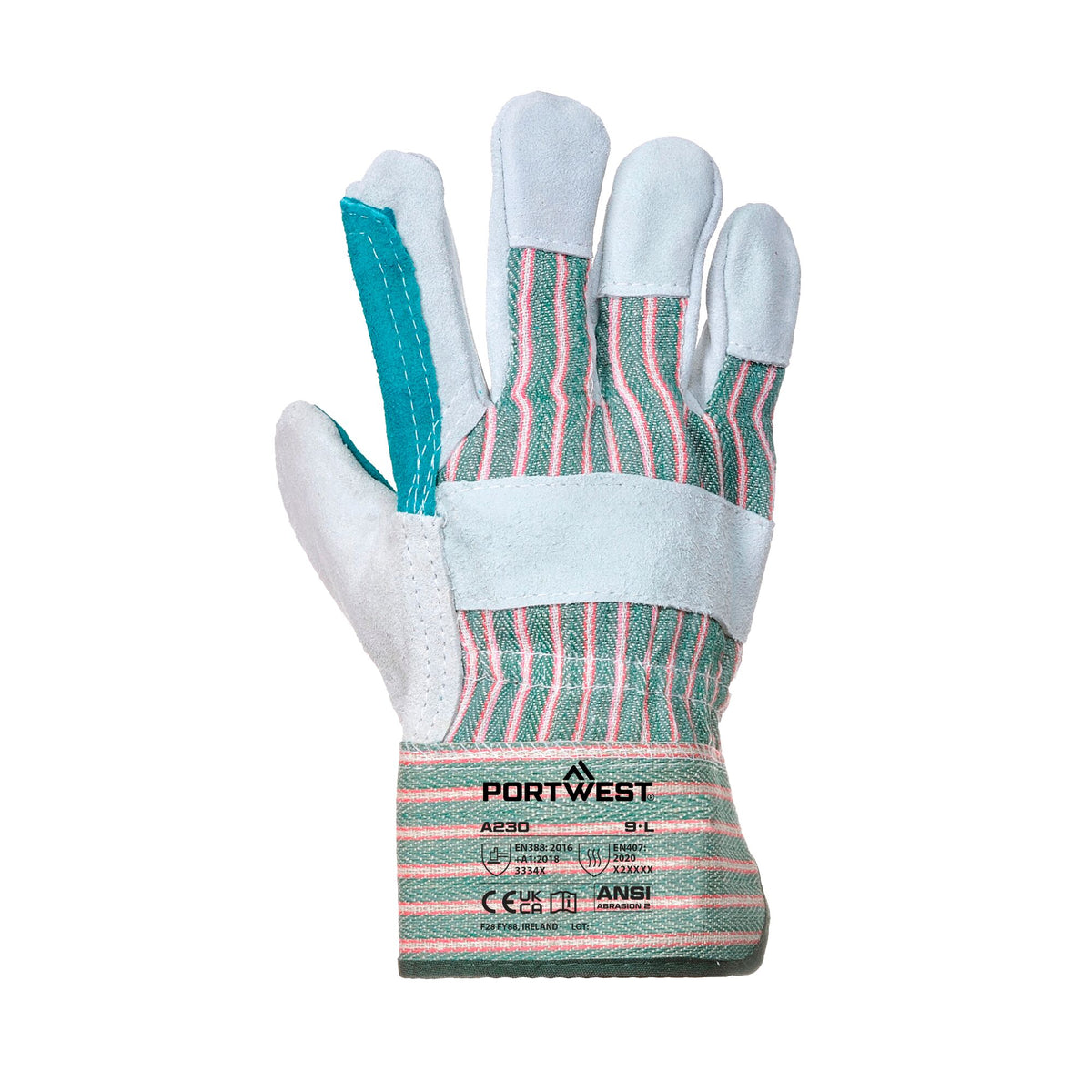 A230 - Dubbele Palm Rigger Handschoen - Portwest