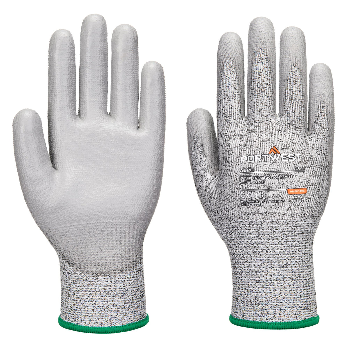 LR Cut PU Handschoen - Portwest A620 Portwest
