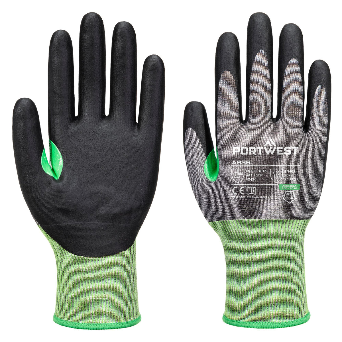 CS Snijbestendige C18 Nitril Handschoen - Portwest A636