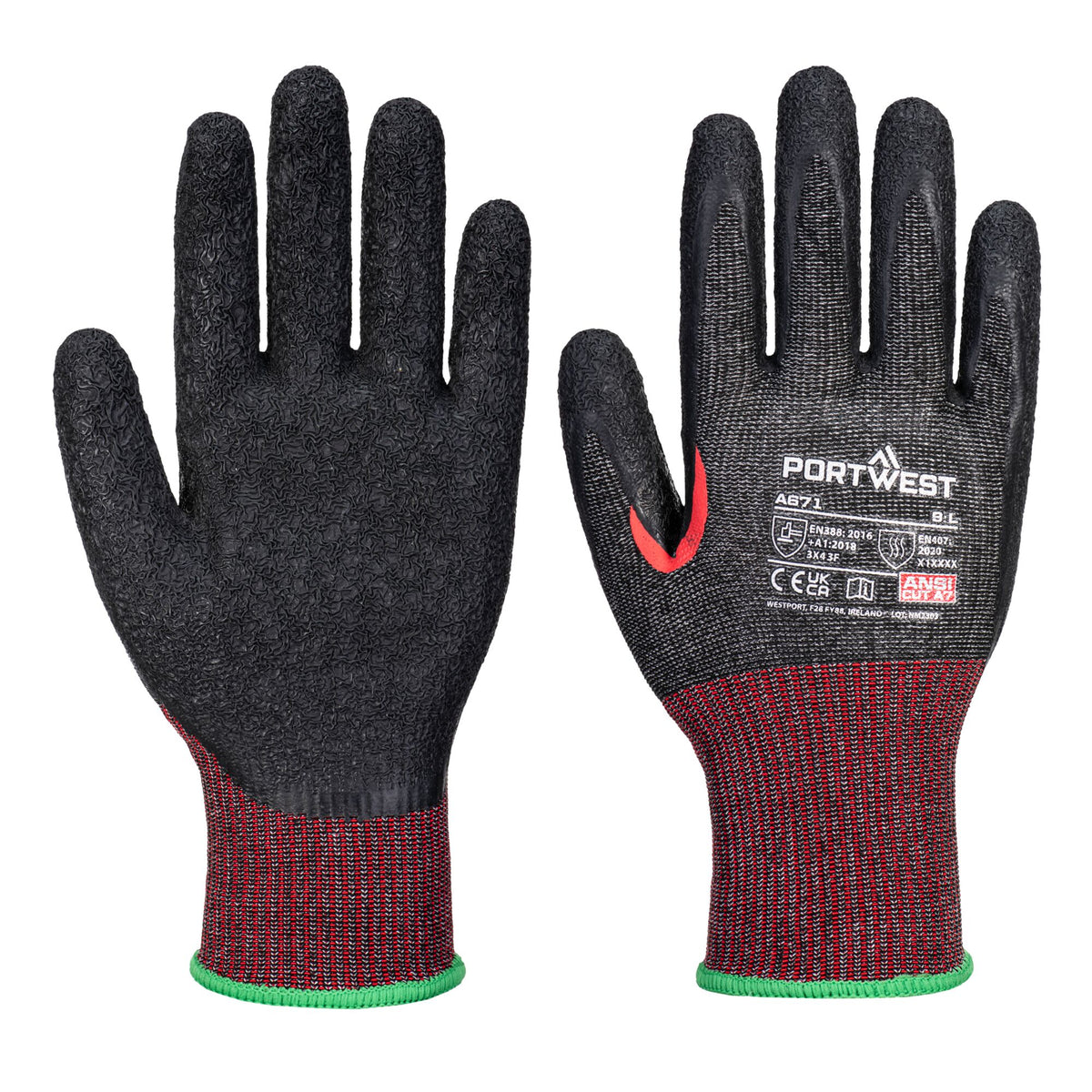 CS Snijbestendig F13 Latex - Portwest A671
