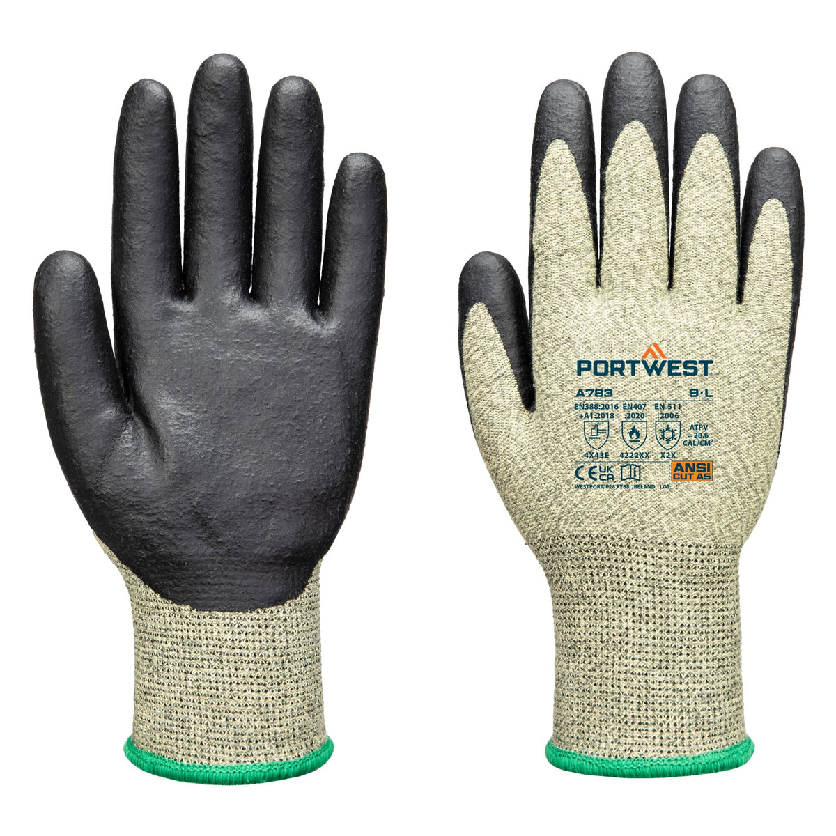 Arc Grip 13E Niveau 3 Handschoen - Portwest A783