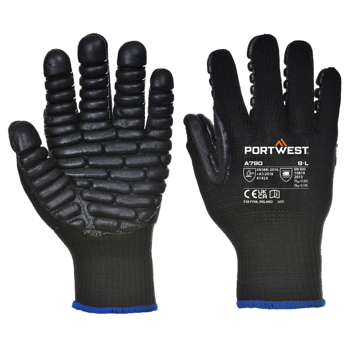 Antivibratie Handschoen - Portwest A790