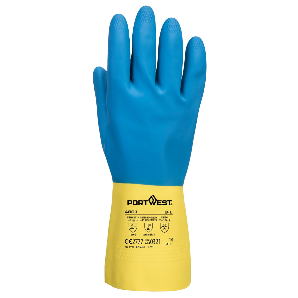 Double dipped latex glove - Portwest A801