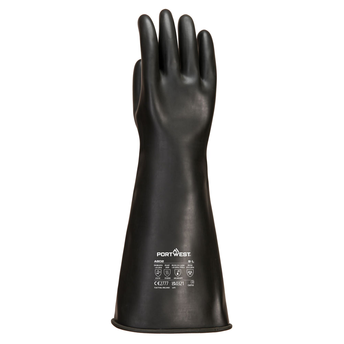 Zwaargewicht latex handschoen - Portwest A802 Portwest