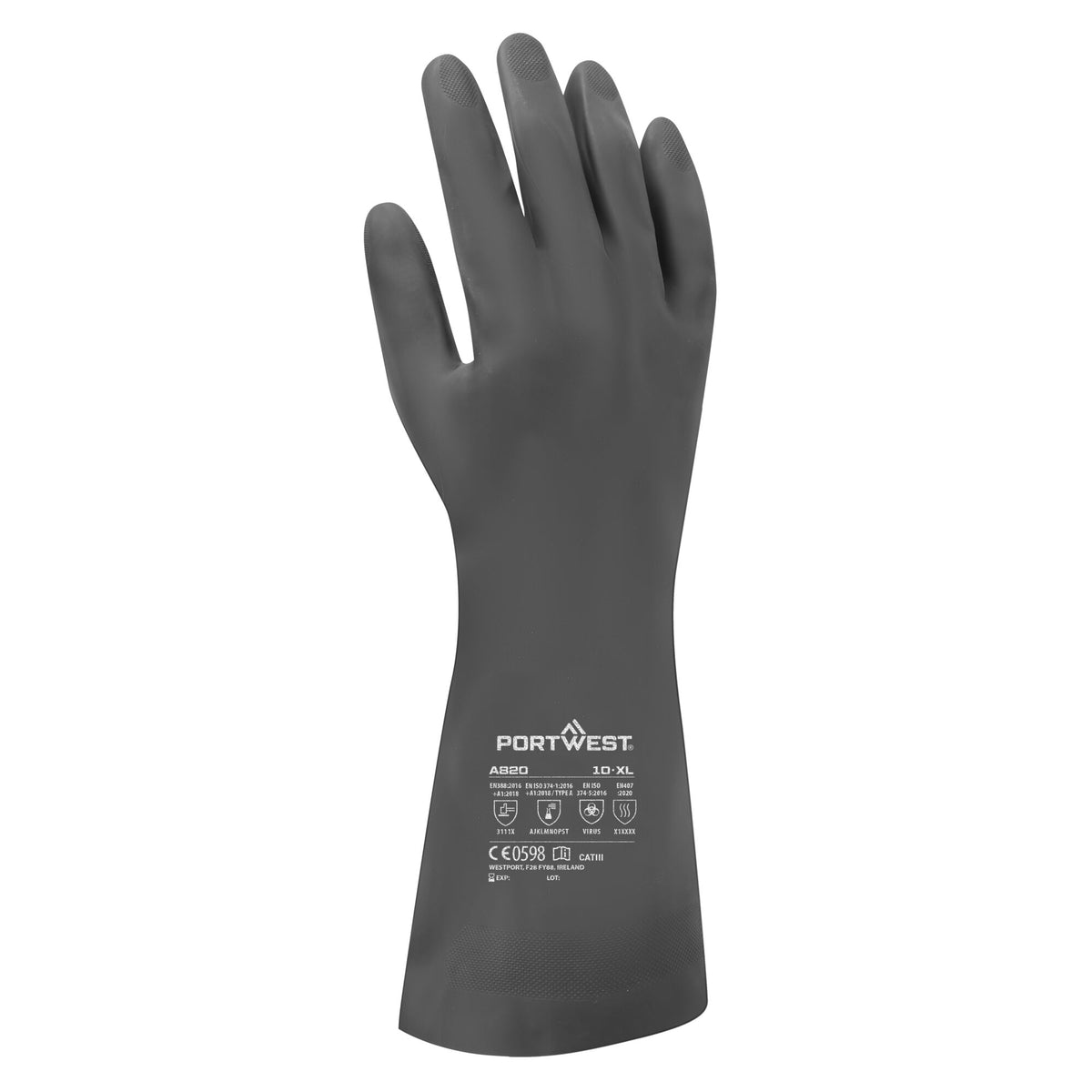 Neoprene Chemical Glove - Portwest A820