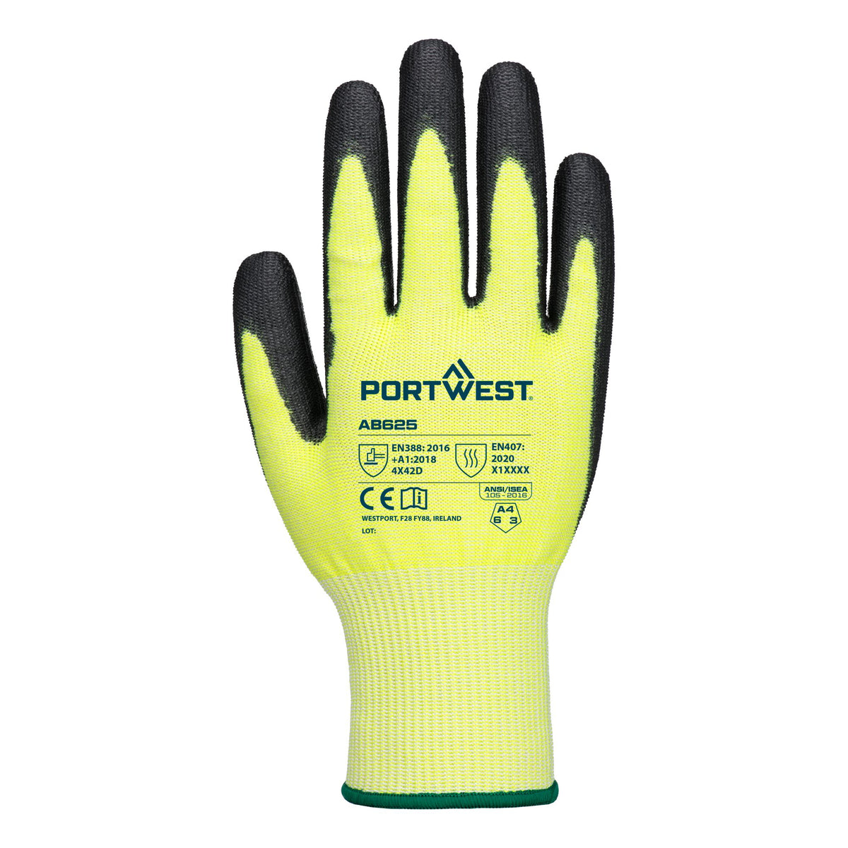 Schnittschutzhandschuh D13 PU Essential im Multipack (12 Paar) - Portwest AB625