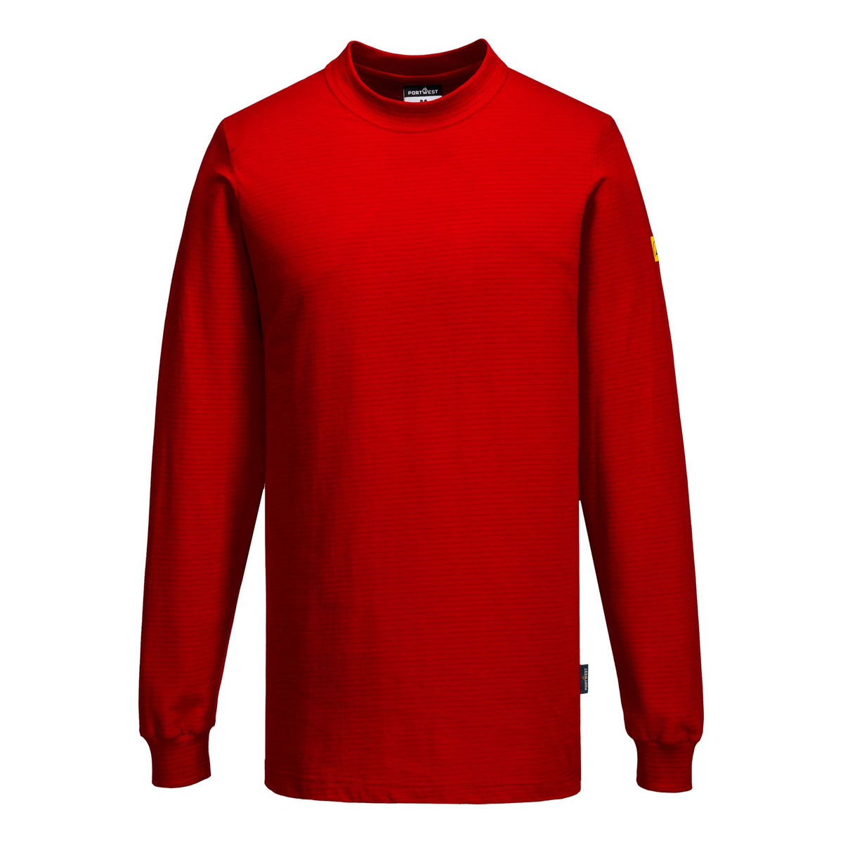Anti-statisch ESD T-Shirt Lange Mouw - Portwest AS22 Portwest