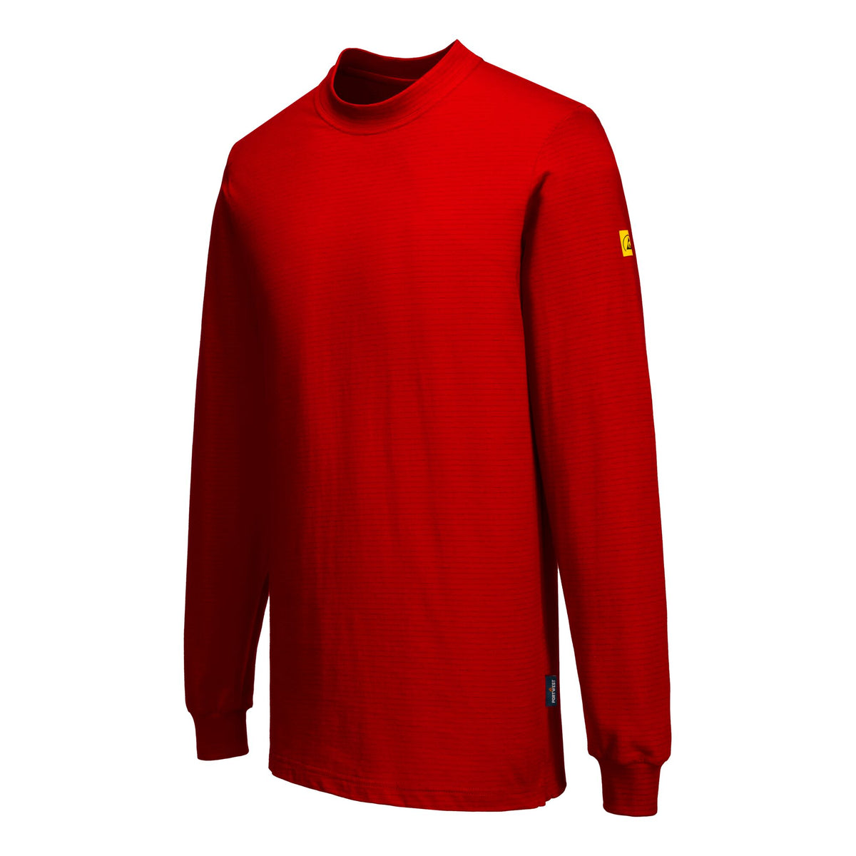 Anti-statisch ESD T-Shirt Lange Mouw - Portwest AS22 Portwest