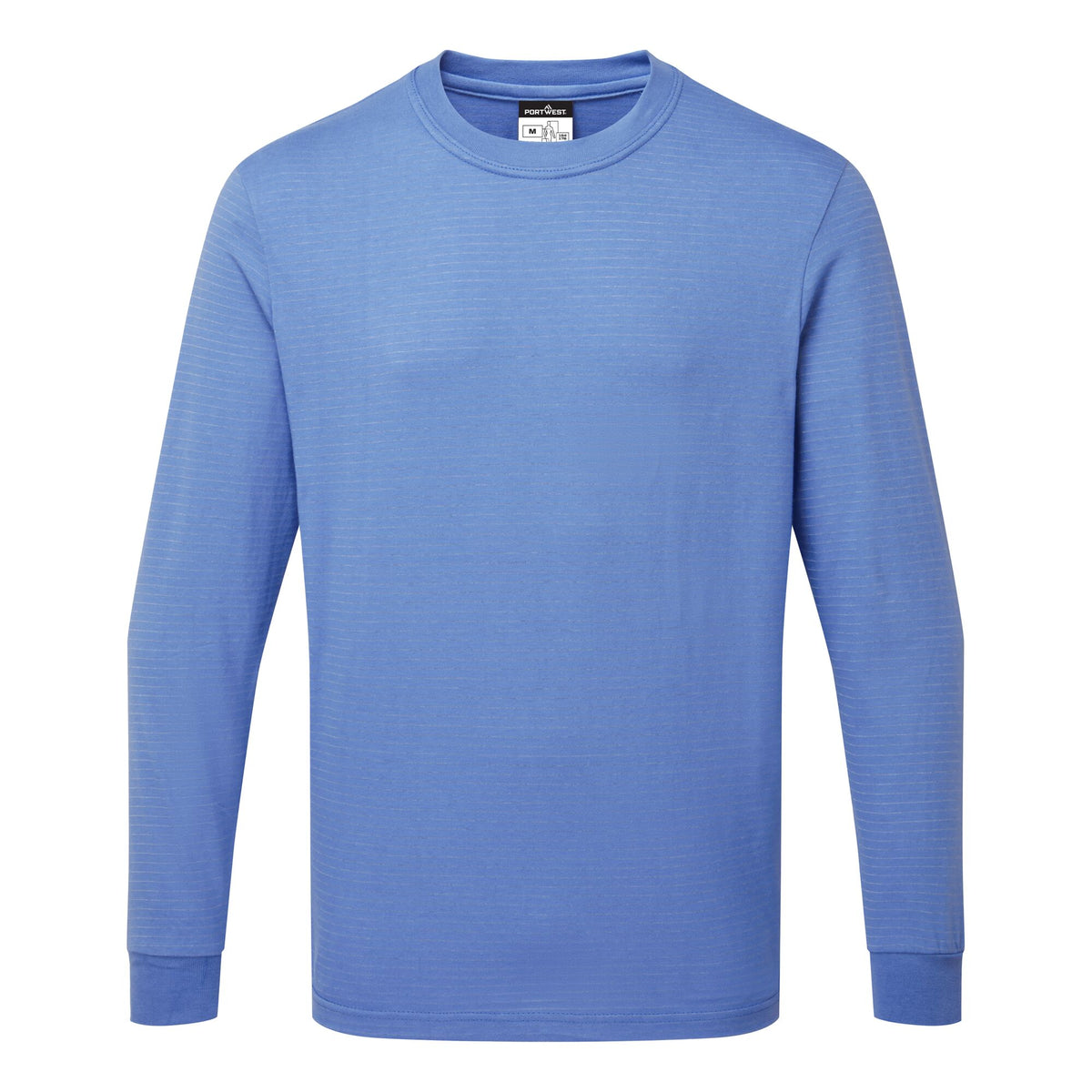 Anti-statisch ESD T-Shirt Lange Mouw - Portwest AS22 Portwest