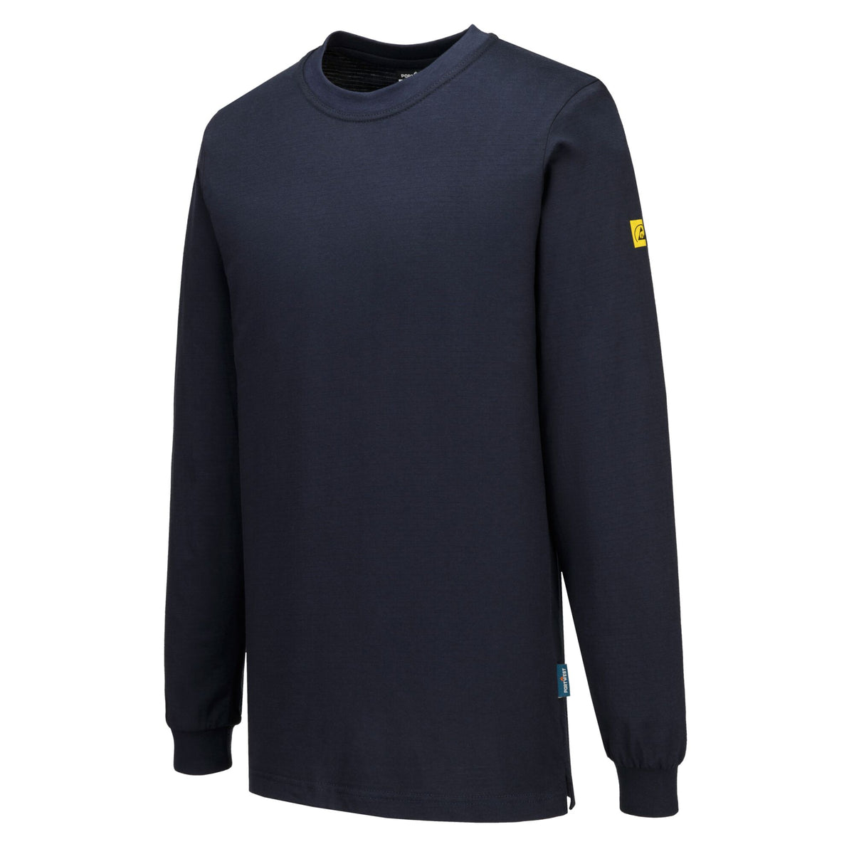 Anti-statisch ESD T-Shirt Lange Mouw - Portwest AS22 Portwest