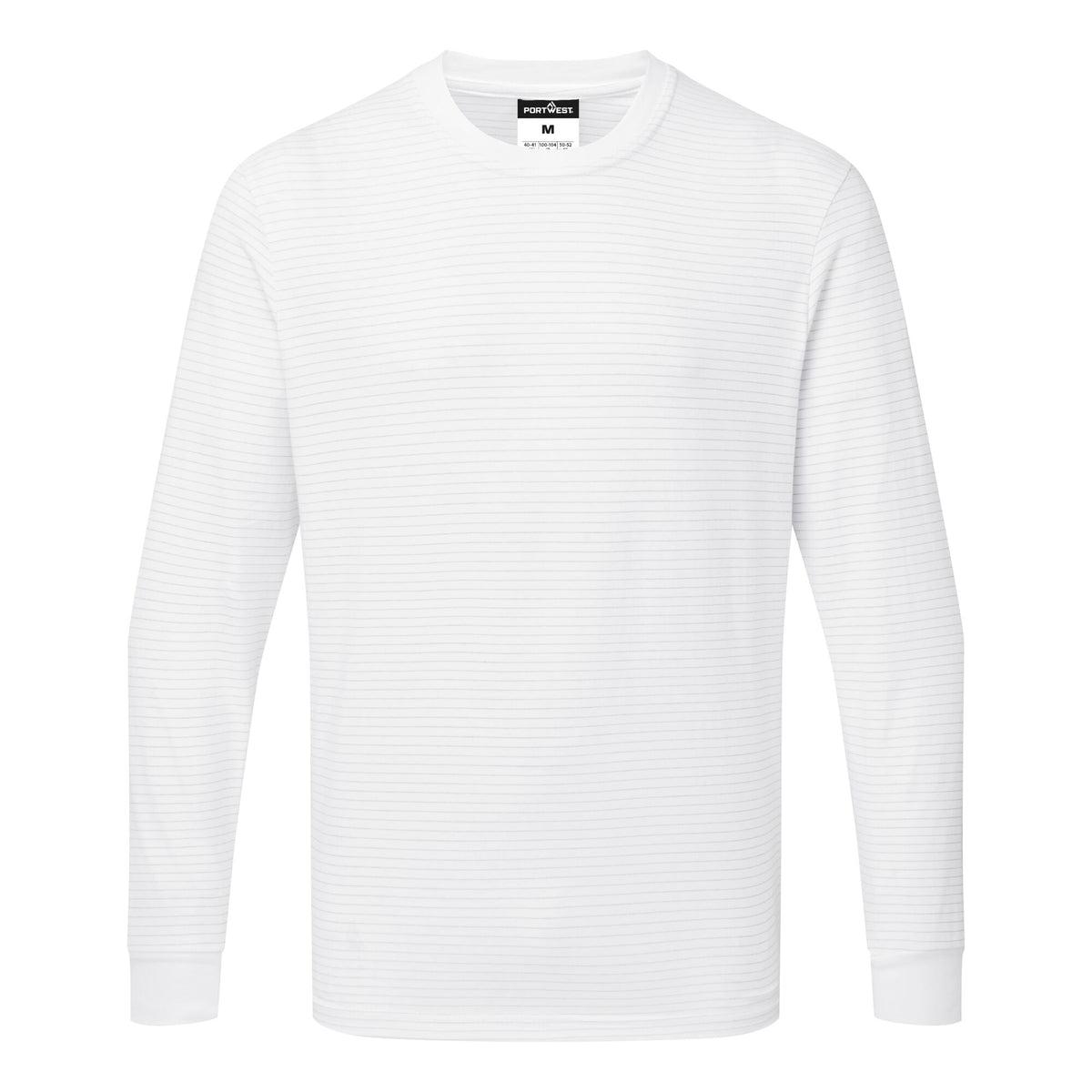 Anti-statisch ESD T-Shirt Lange Mouw - Portwest AS22 Portwest
