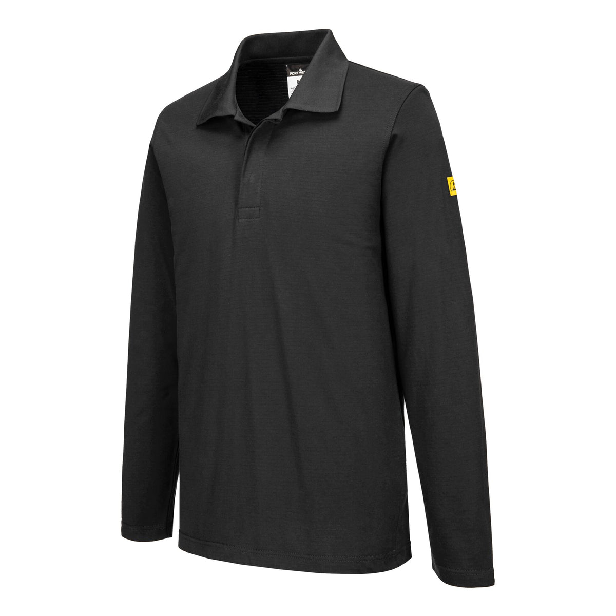 Anti-Static ESD Long Sleeve Polo Shirt - Portwest AS23
