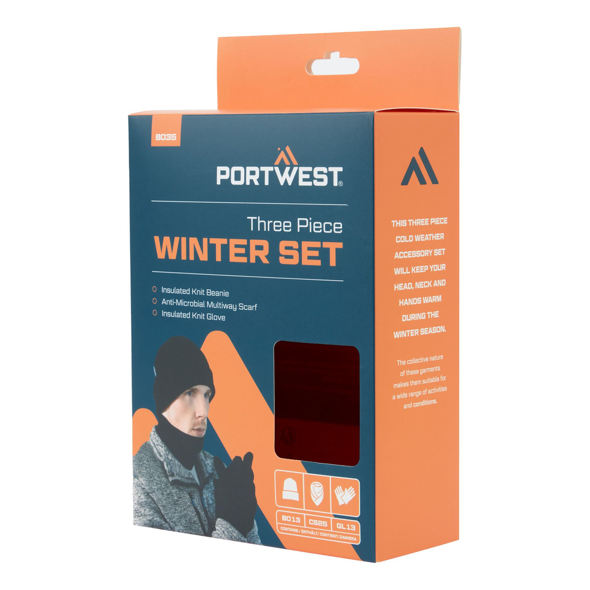 Winter accessoireset (3pcs) - Portwest B035 Portwest