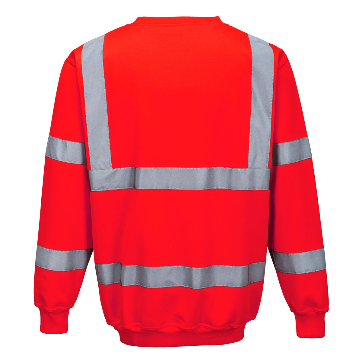 B303 - Hi-Vis Sweatshirt - Portwest - Rood - Achterkant